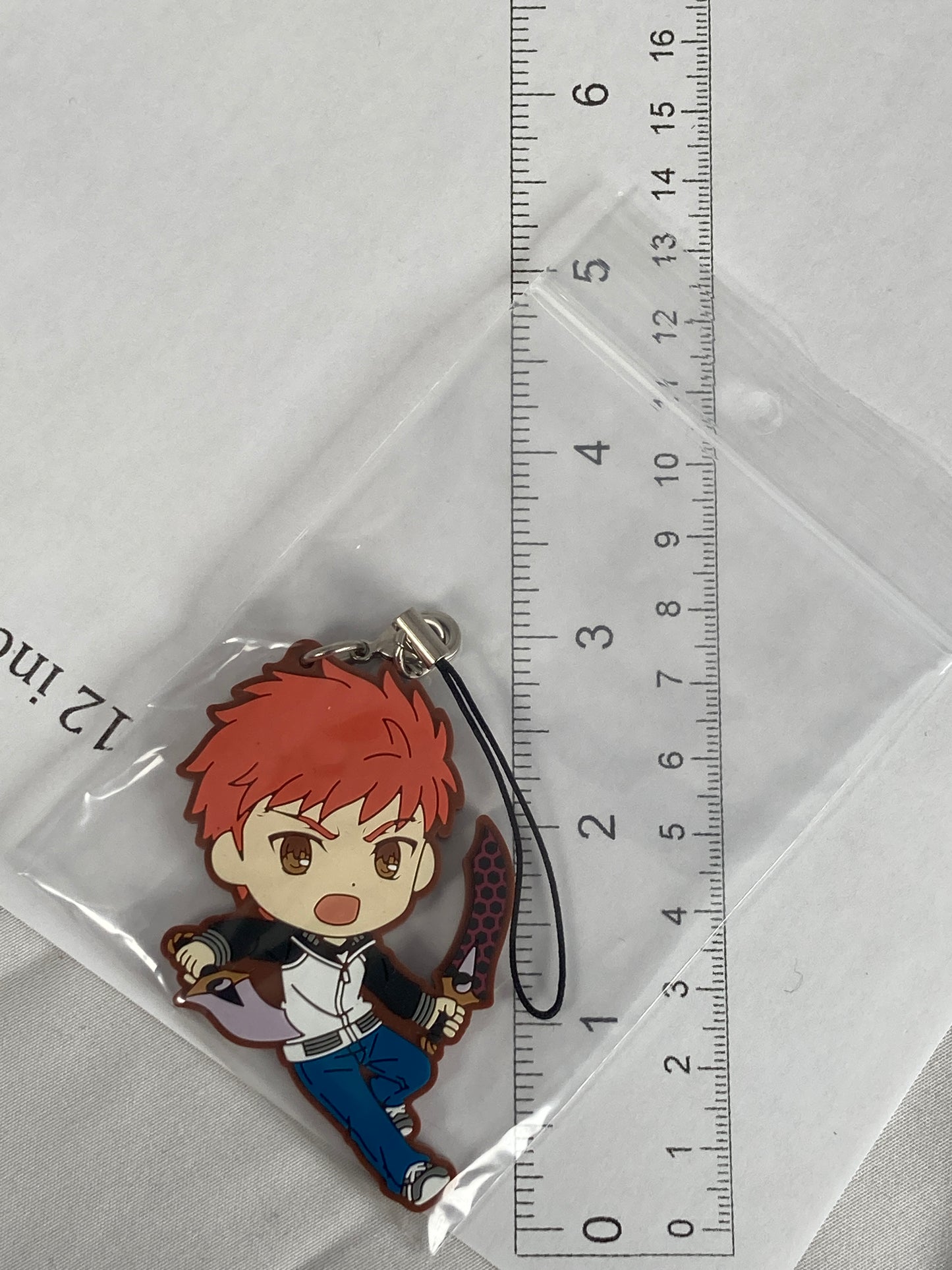 Shirou Emiya Rubber Key charm Fate Stay Night Heavens Feel Ichiban Kuji