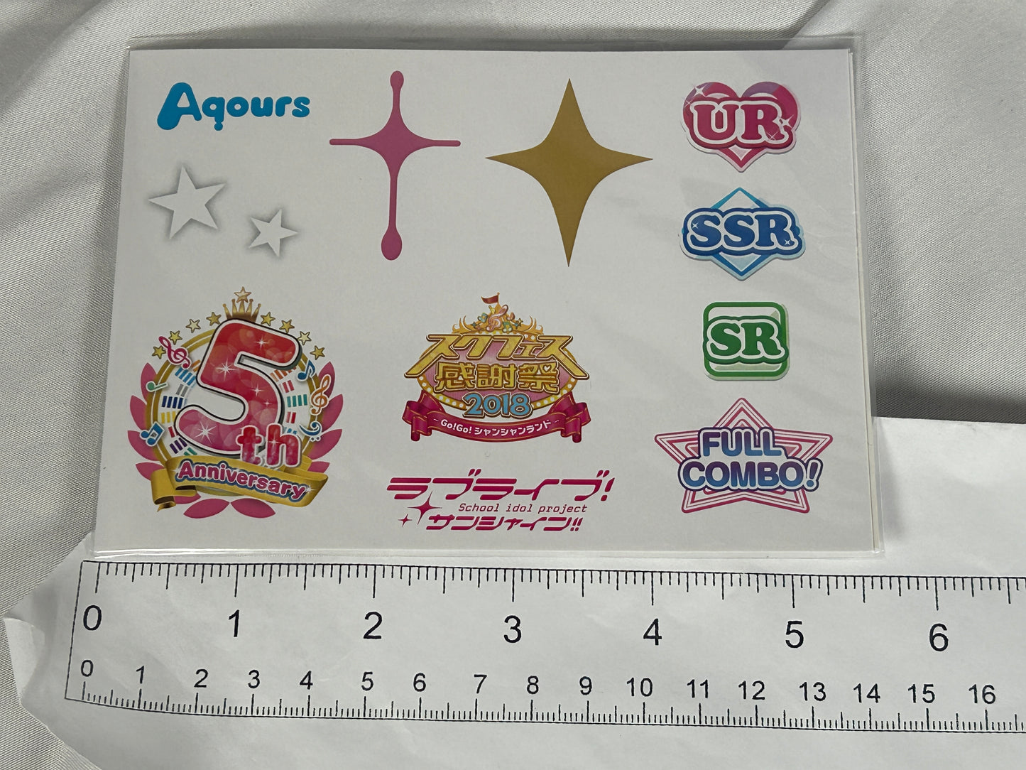 Love Live School Idol Festival Icon Sticker Set National Tournament 2017