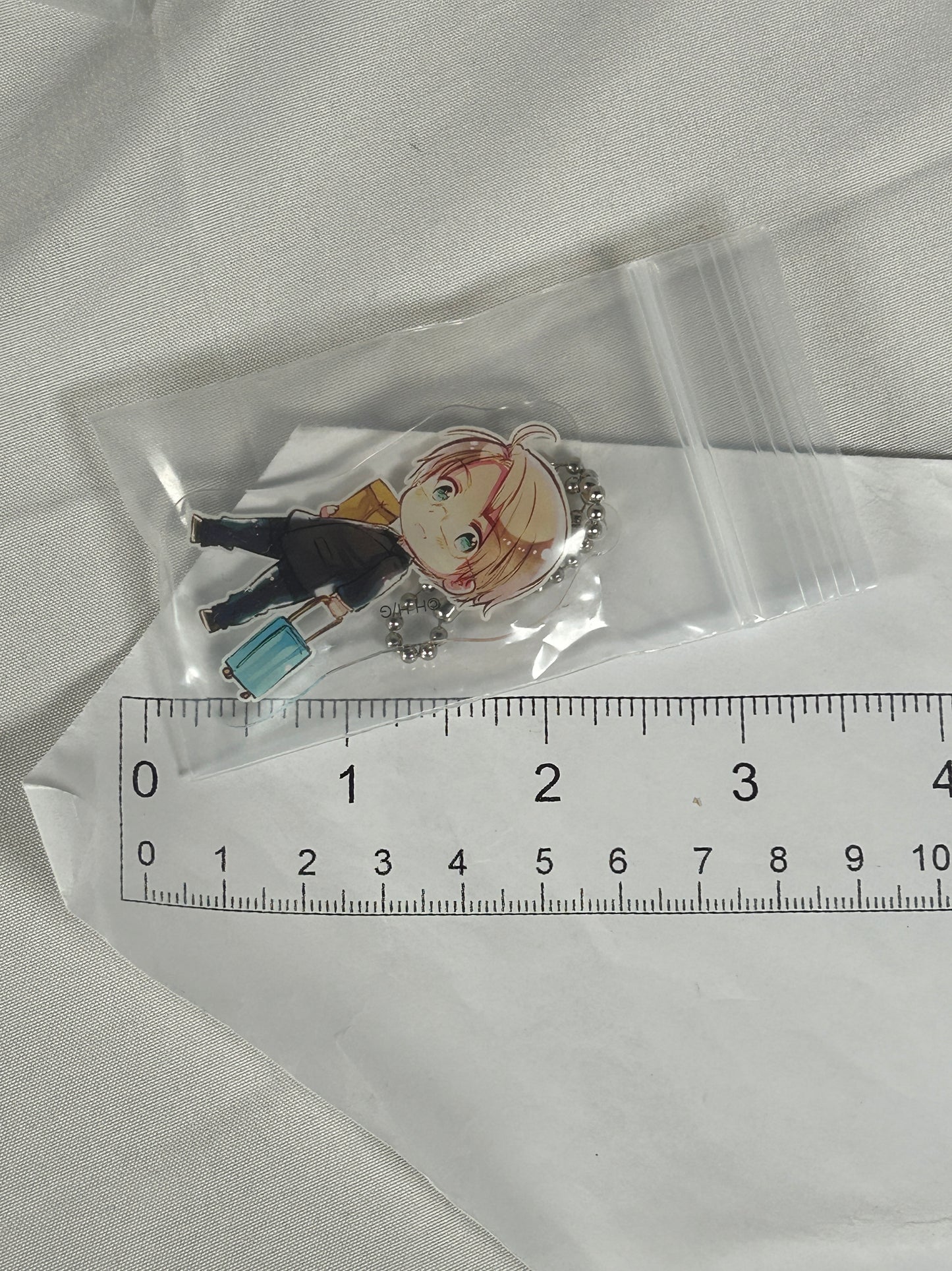 America Alfred F Jones Luggage Acrylic Keychain Hetalia