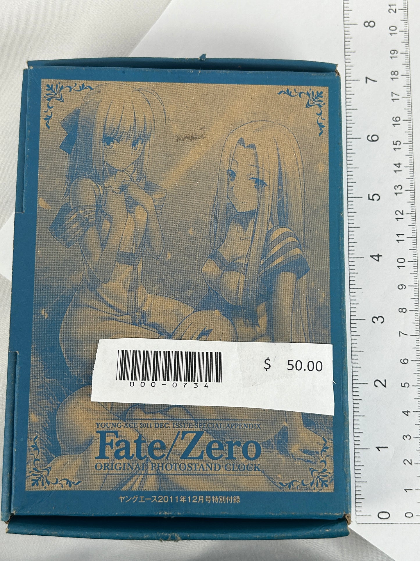 Saber Illiya Irisviel Photostand Clock Fate Zero 2011 Special Edition