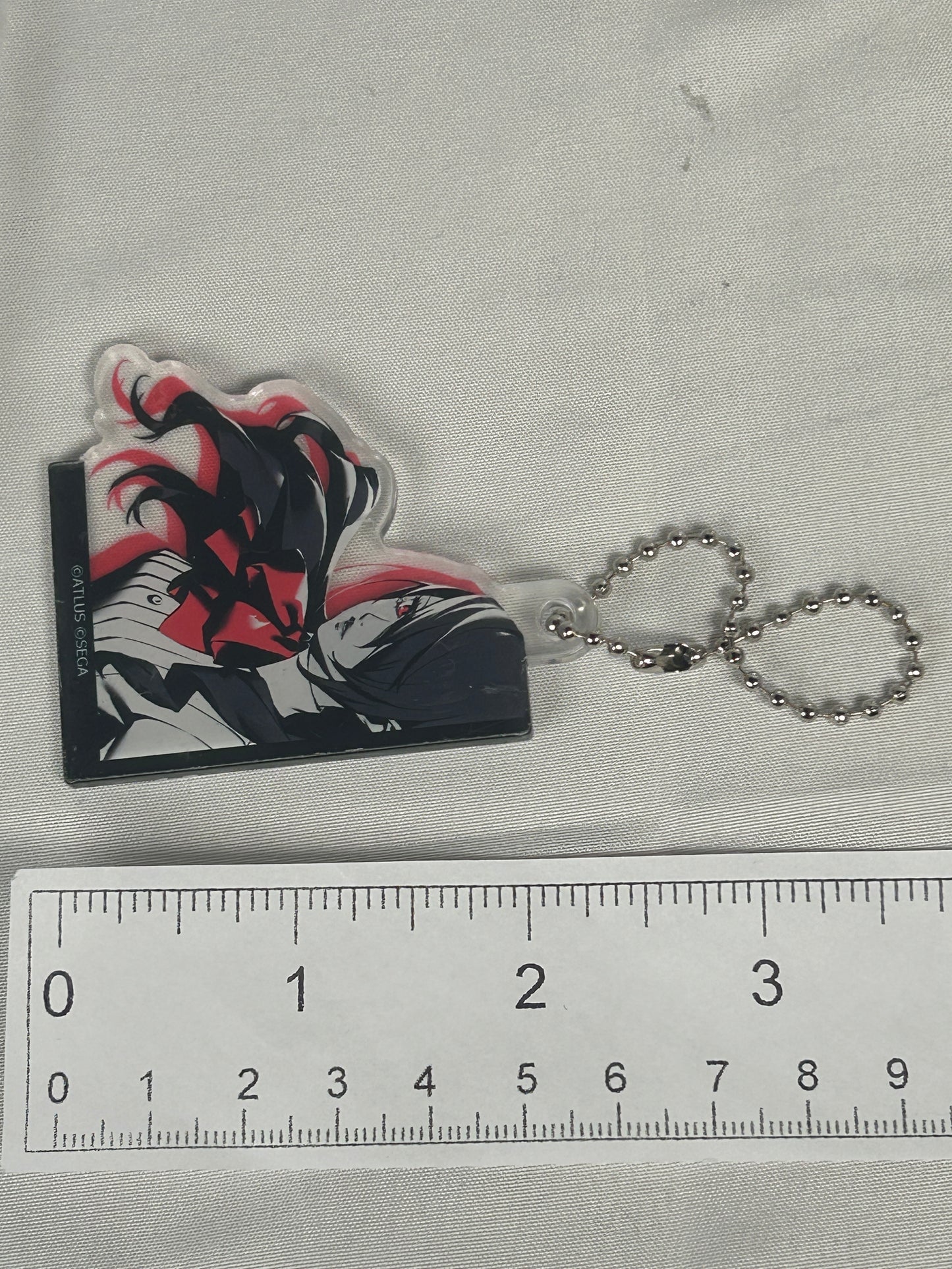Mitsuru Kirijo Portrait Acrylic Keychain Persona 3 Reload Friend Daiso