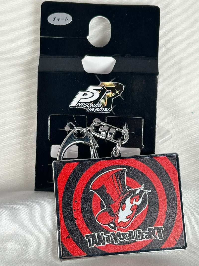 Persona 5 Royal Take Your Heart Metal Keychain