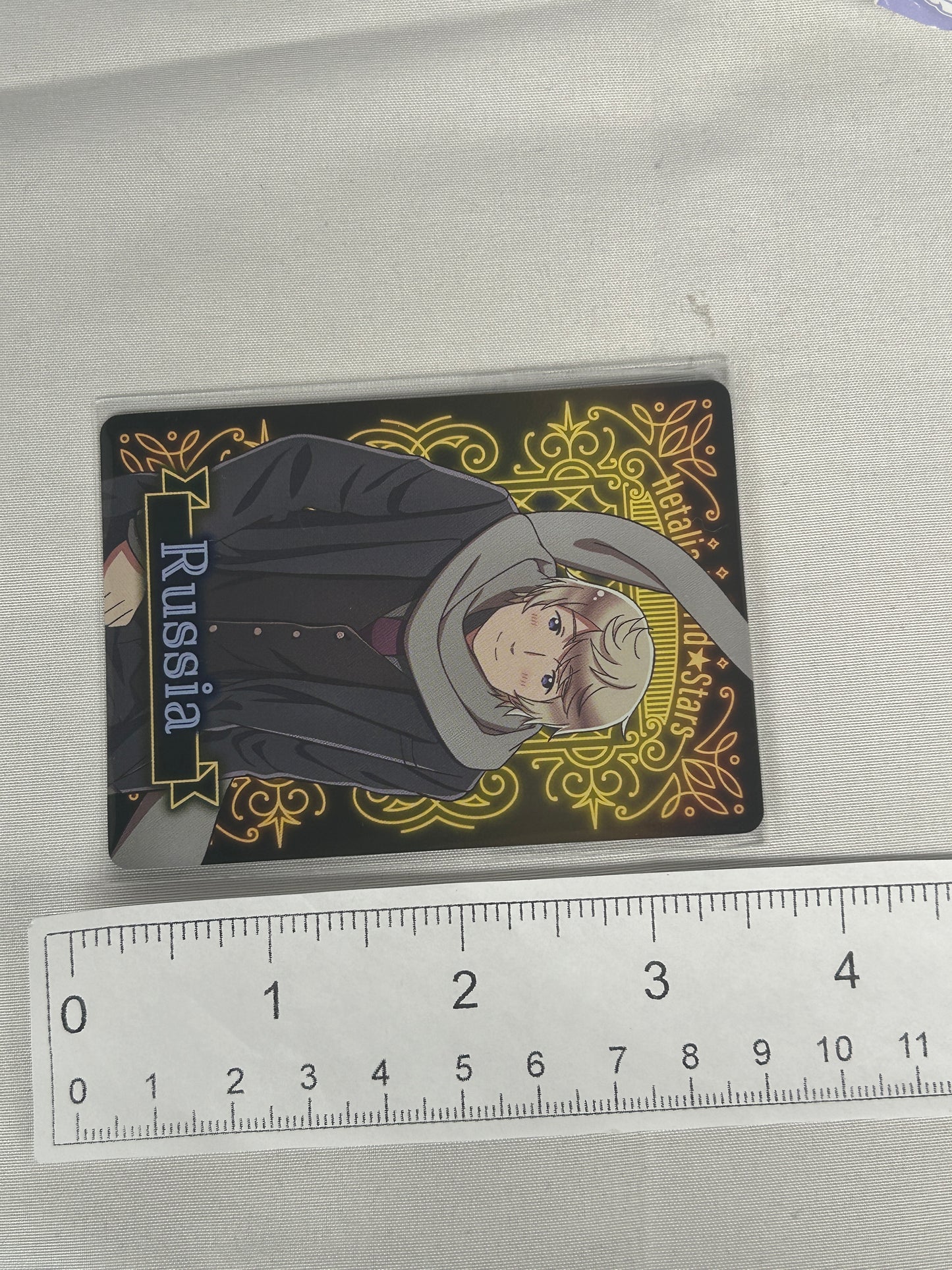 Russia Neon Collection Character Card Hetalia World Stars