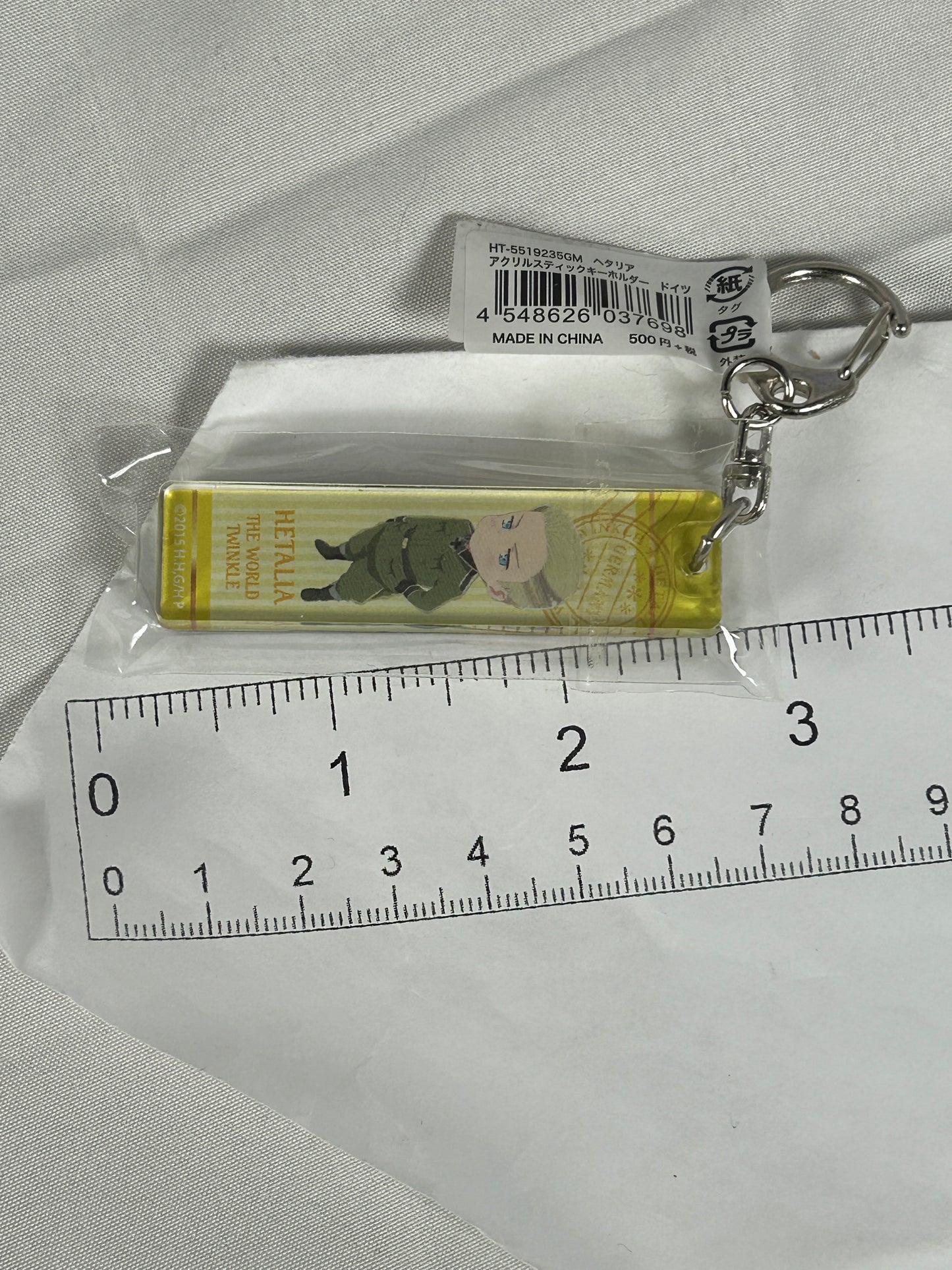 Germany Ludwig Acrylic Stick Keychain Hetalia 2016