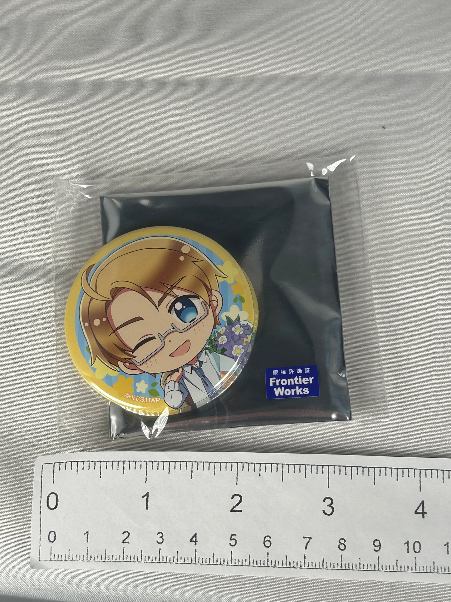 America Flower World Button Can Badge Hetalia World Stars