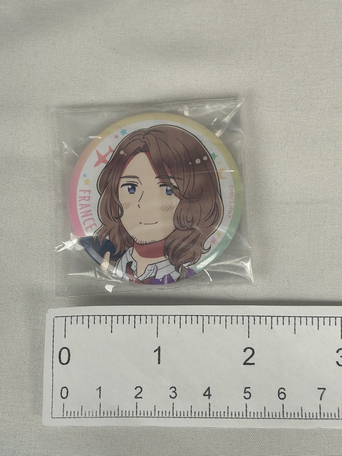 France Can Badge Pin Hetalia World Stars Design 10