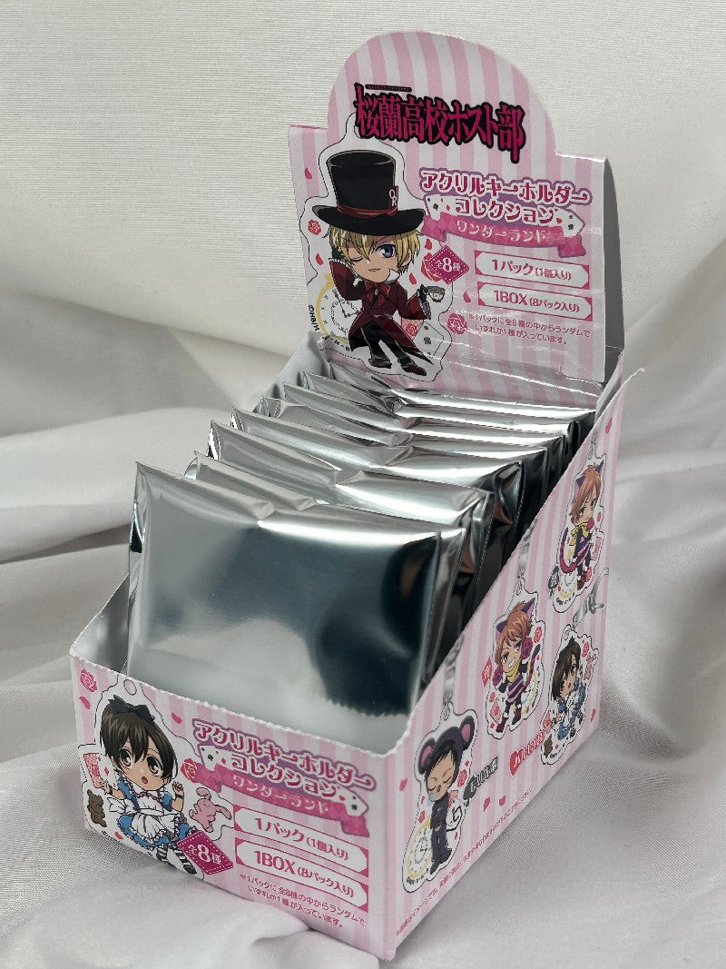 Unopened Ouran Highschool Host Club Wonderland Cafe Acrylic Keychain