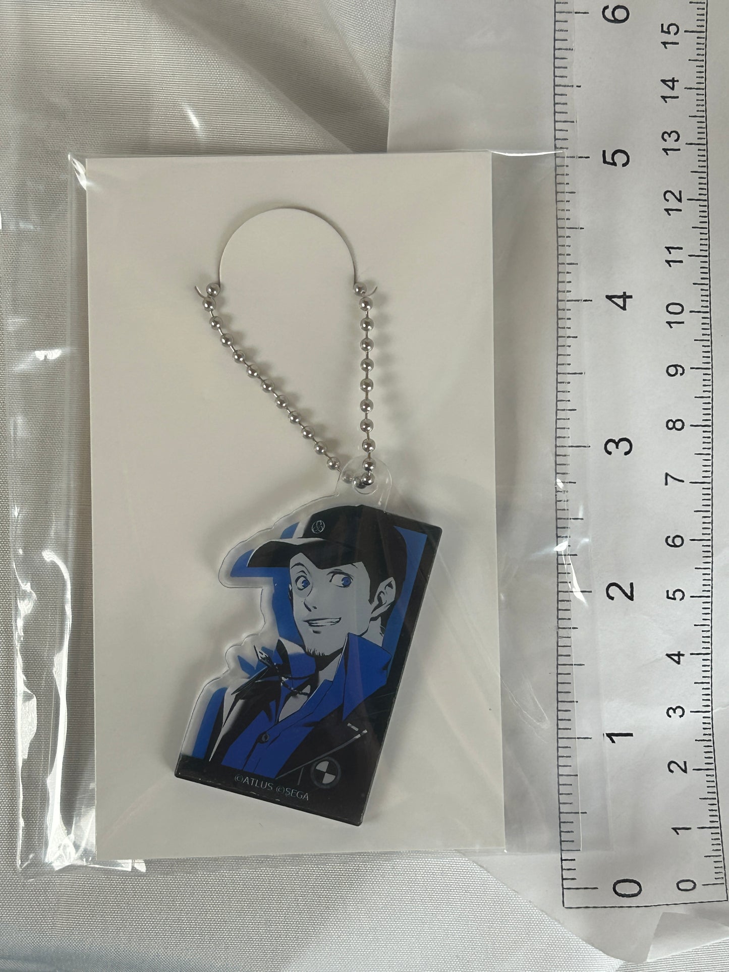 Junpei Iori Portrait Acrylic Keychain Persona 3 Reload