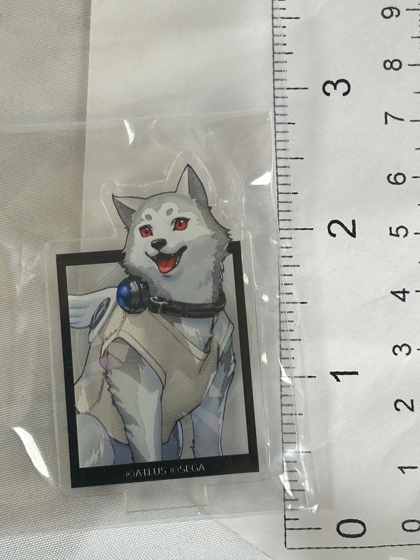 Koromaru Acrylic Keychain Persona 3 Reload