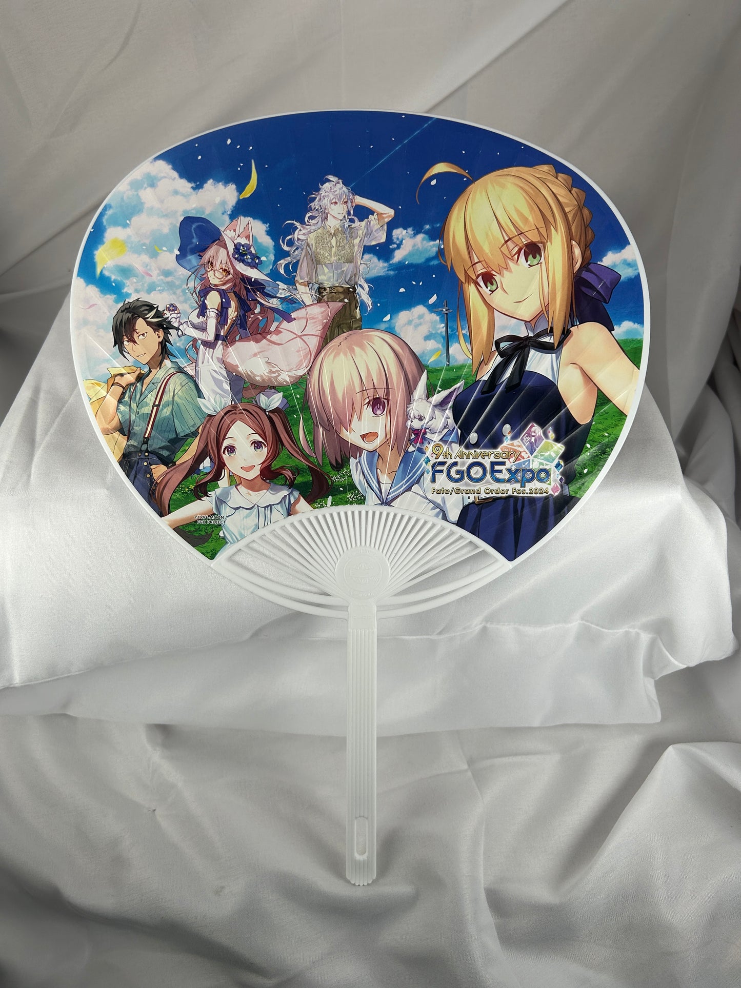 Fate Grand Order Natsumatsuri 9th Anniversary Japanese Promotional Fan