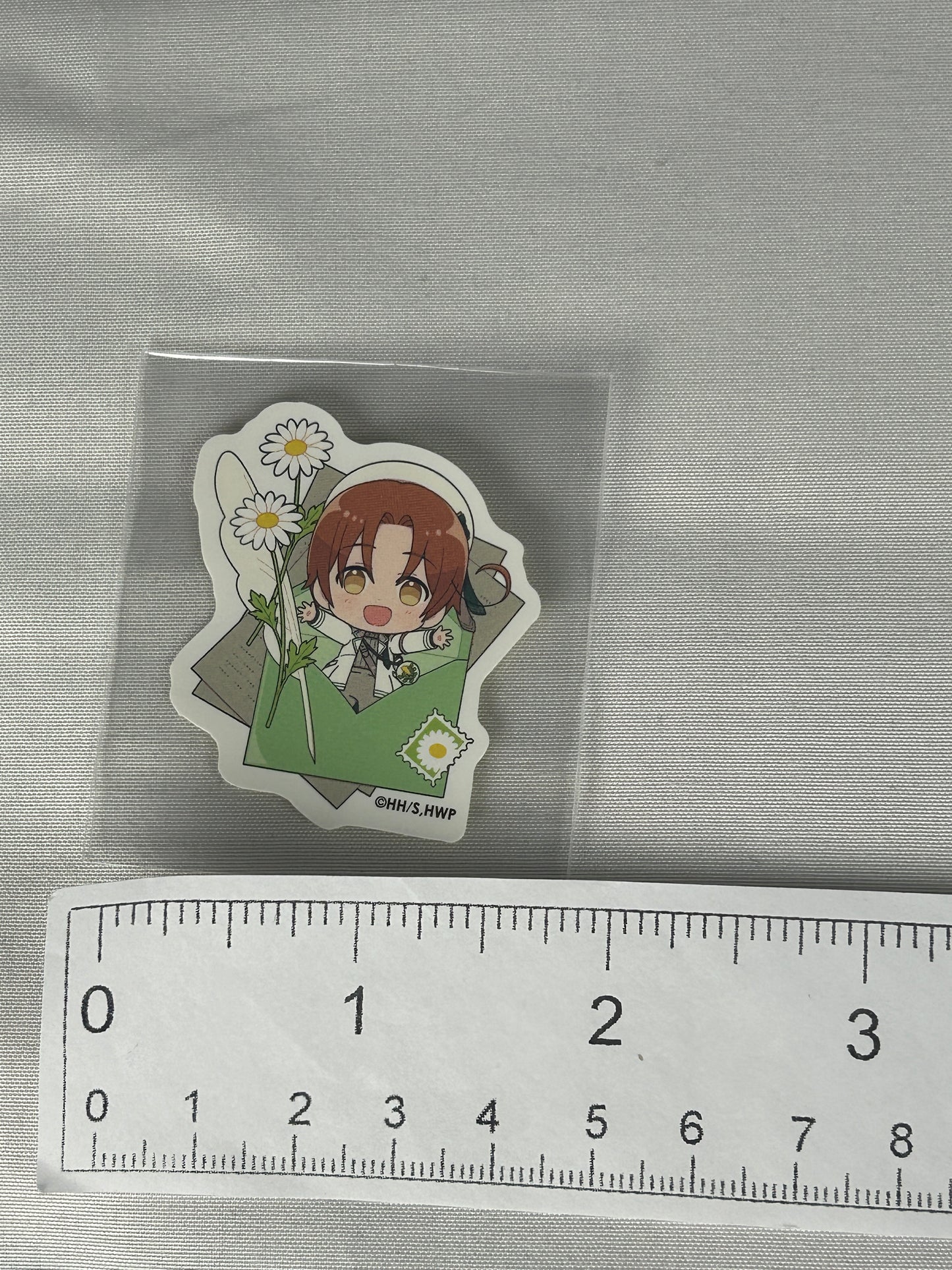 Italy Botanical Letter Sticker Hetalia World Stars