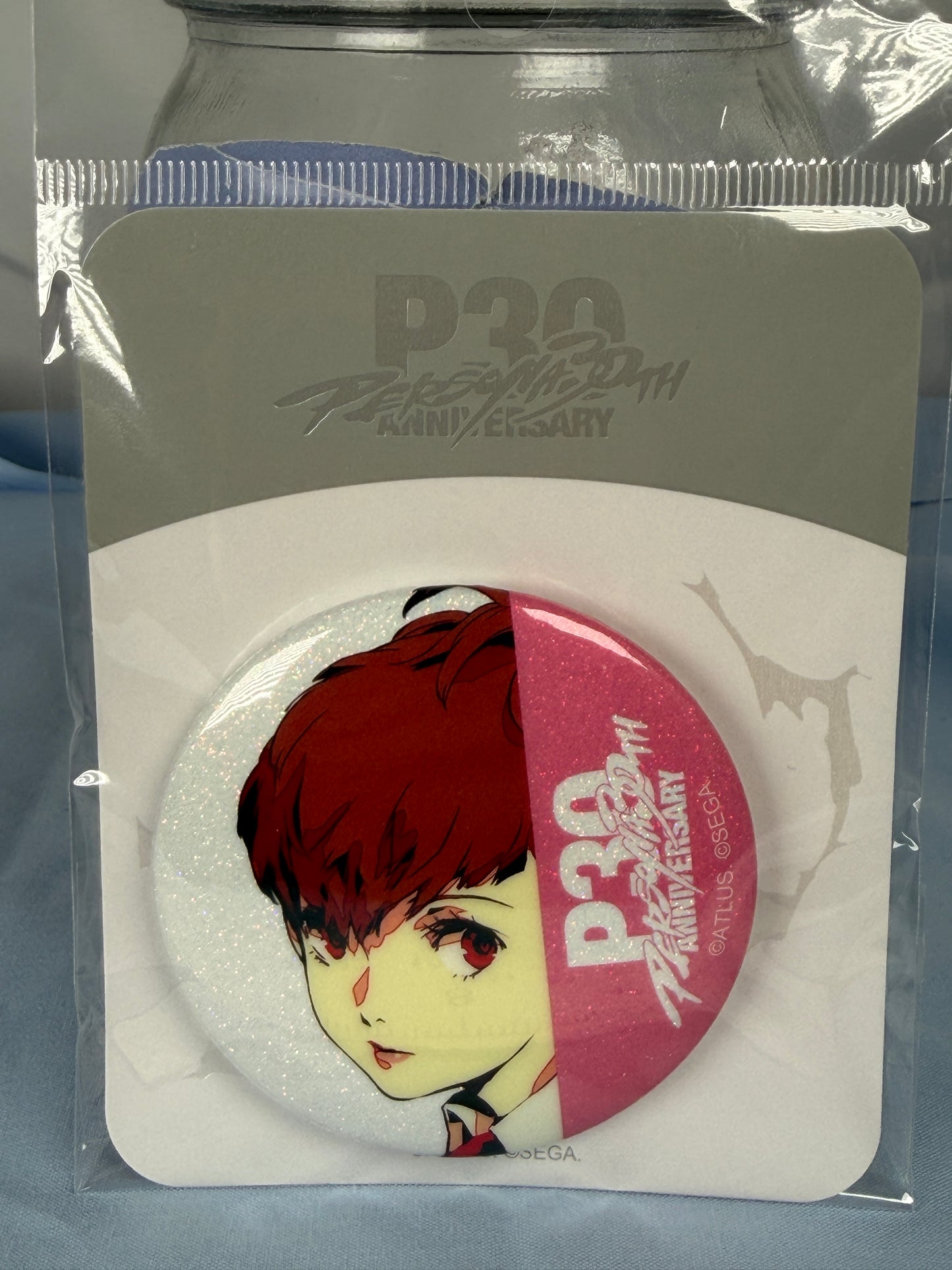 Kotone Shiomi Can Badge Persona 3 Portable 30th Anniversary KV
