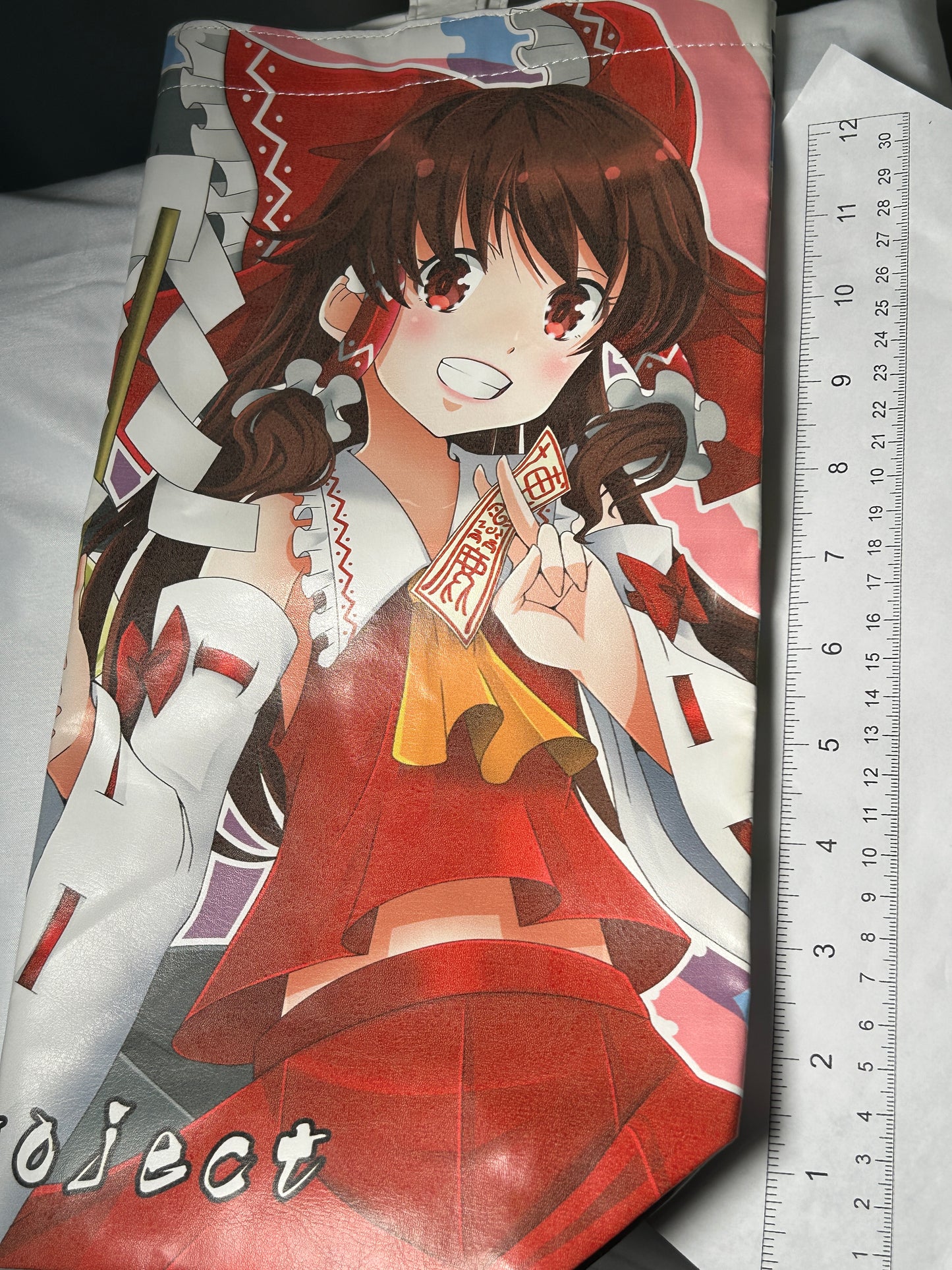 Reimu Hakurei Marisa Kirisame Plastic Reusable Shoppping Bag Tote Touhou Project