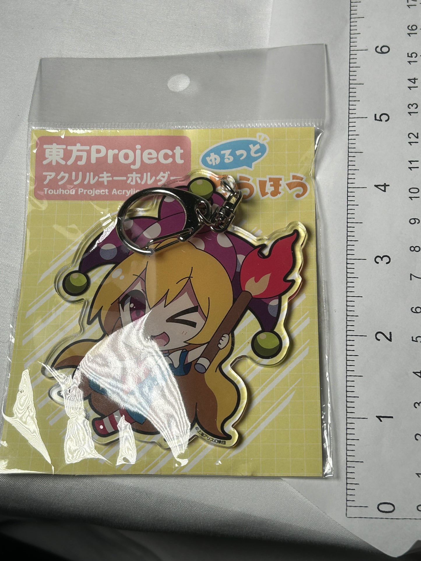Crownpeace Acrylic Keychain Yurutto Charm Collection 1 Touhou Project