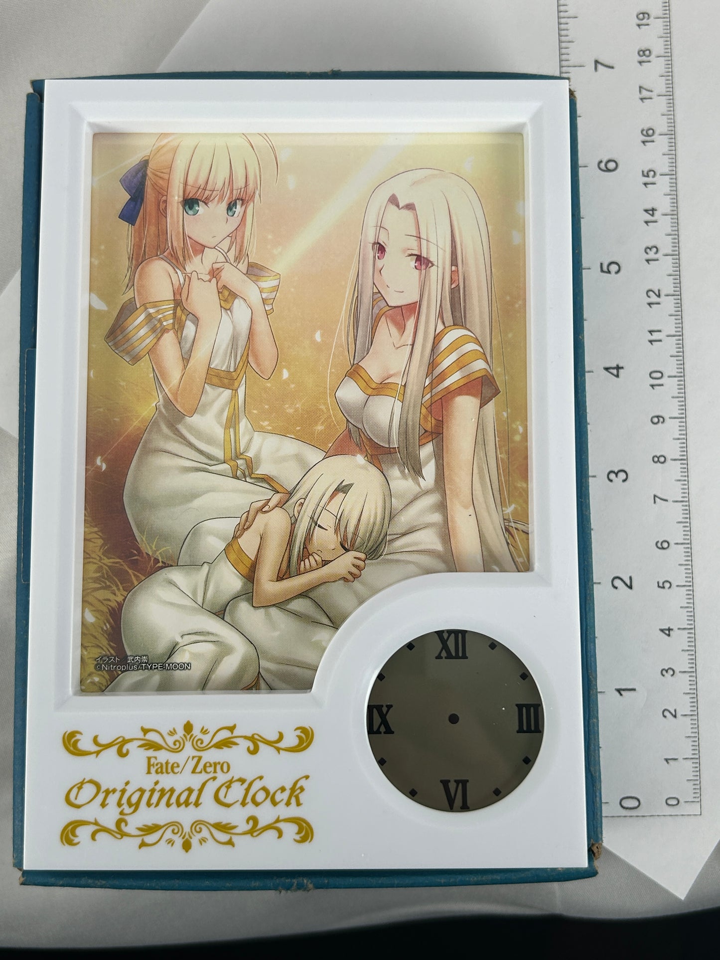 Saber Illiya Irisviel Photostand Clock Fate Zero 2011 Special Edition