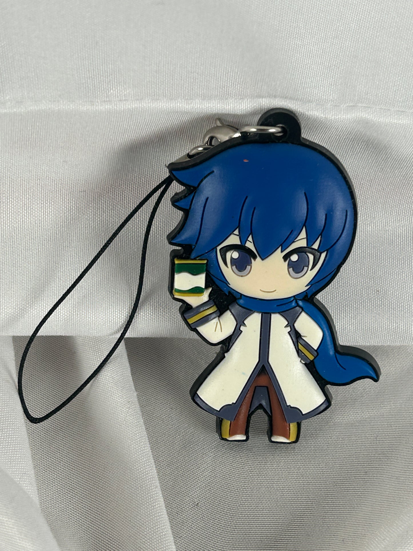 Kaito Chibi Rubber Keychain Vocaloid