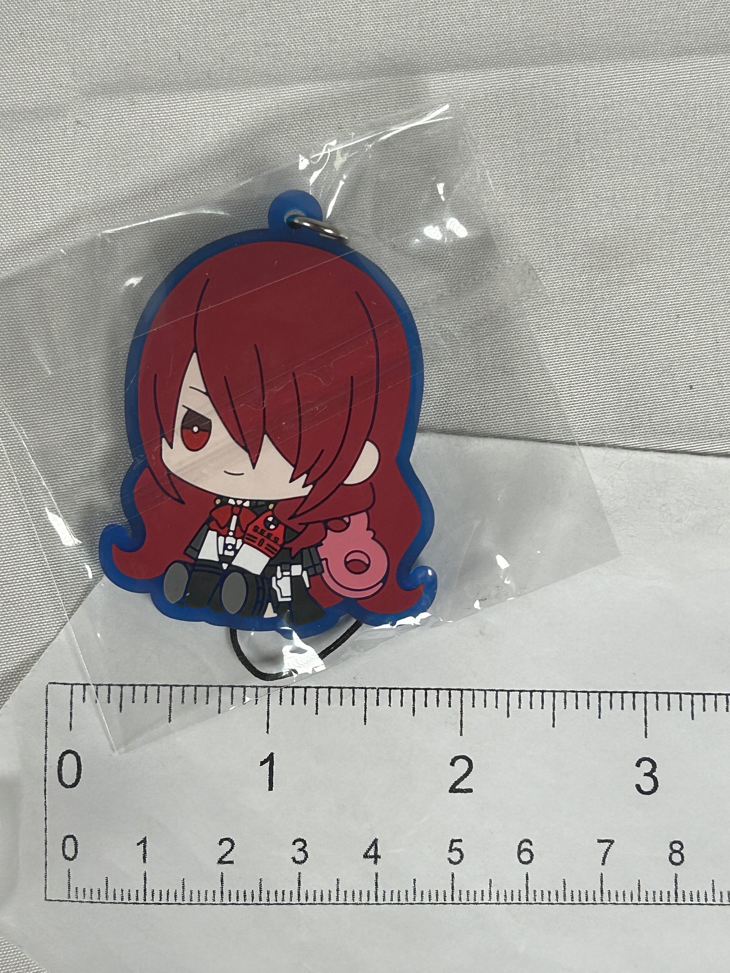 Mitsuru Kirijo Rubber Strap Keychain Persona 3 Reload Petatto Nejimaki
