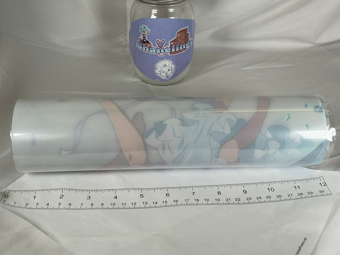 Higurashi When They Cry Gou Poster Rena Ryugu Rika Furude