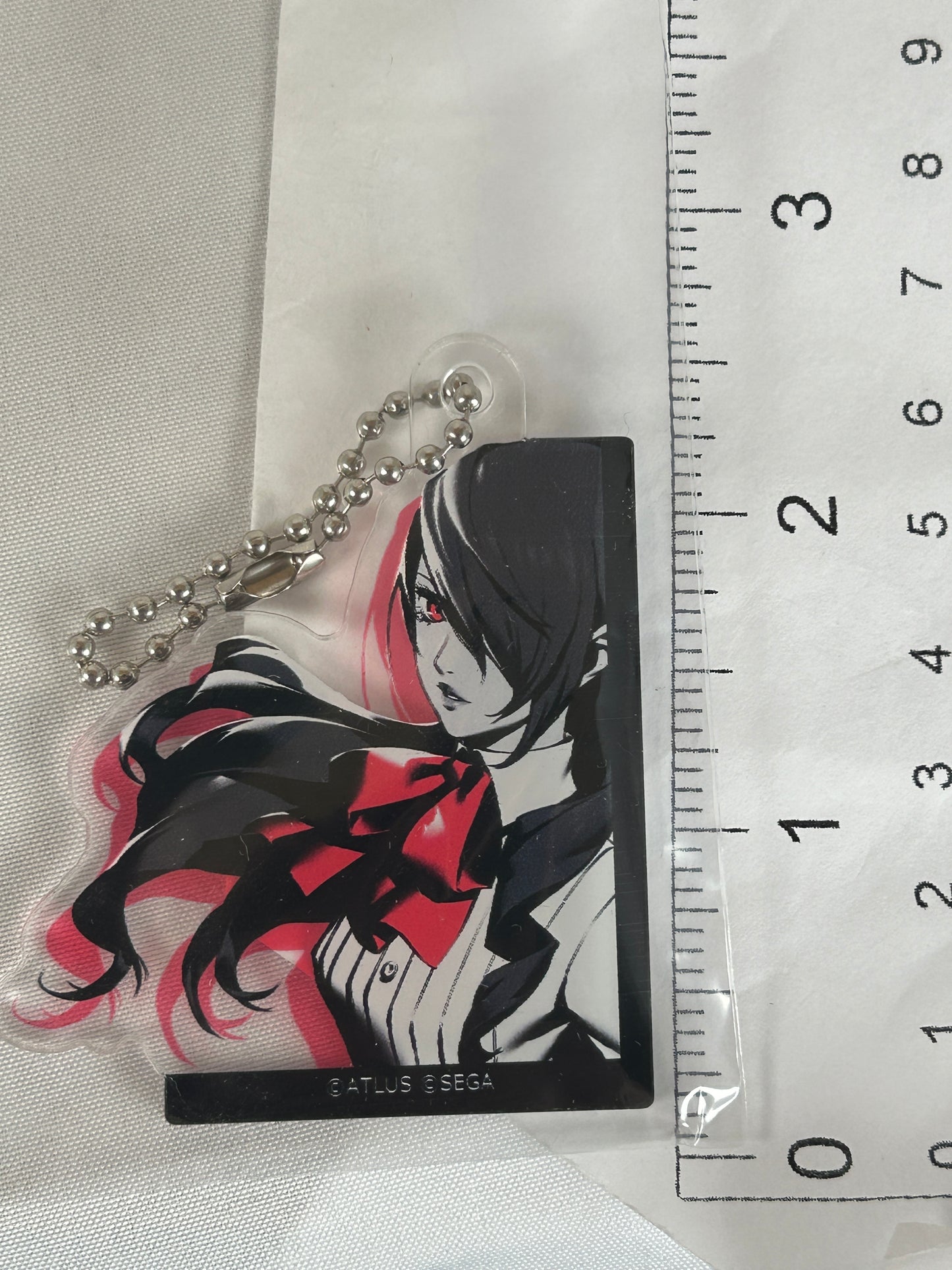 Mitsuru Kirijo Portrait Acrylic Keychain Persona 3 Reload