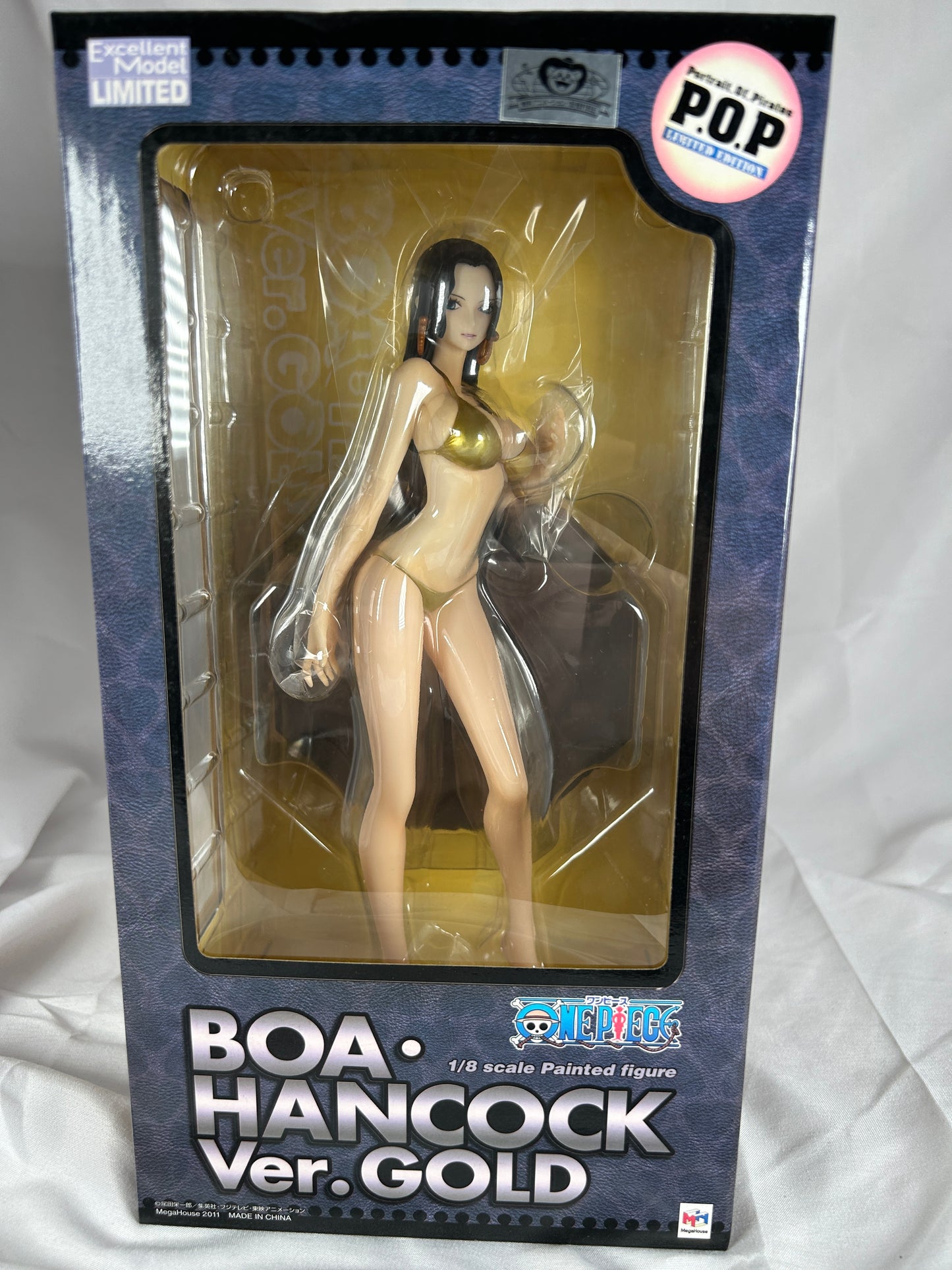 Boa Hancock Gold Ver. 1/8 Scale Figure POP Limited Edition Megahouse One Piece