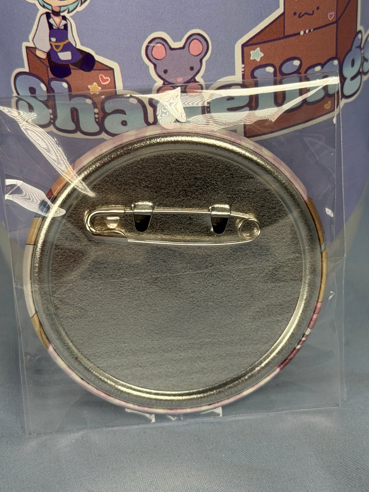 Miyuki Takara Eyedrop Hologram Badge Pin Lucky Star Anime Scene