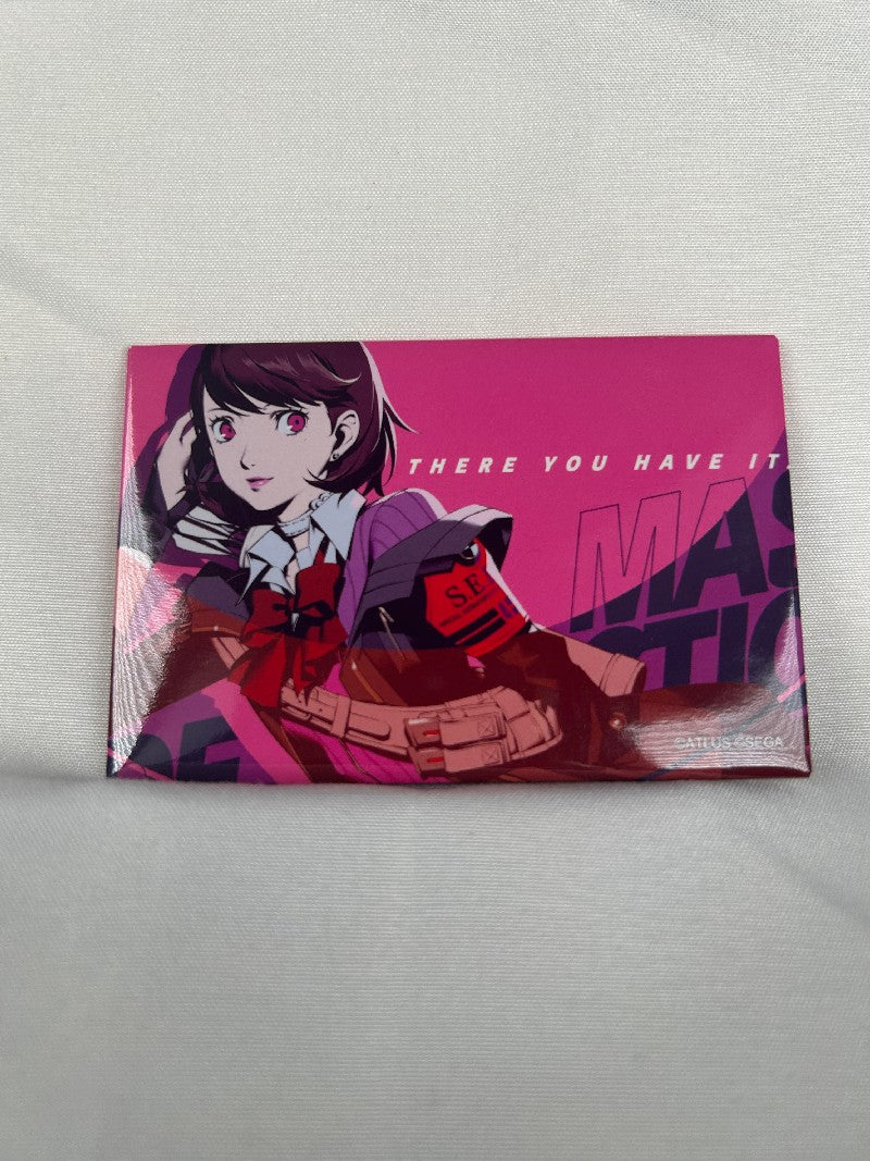 Yukari Takeba All Out Attack Can Pin Badge Persona ATLUS