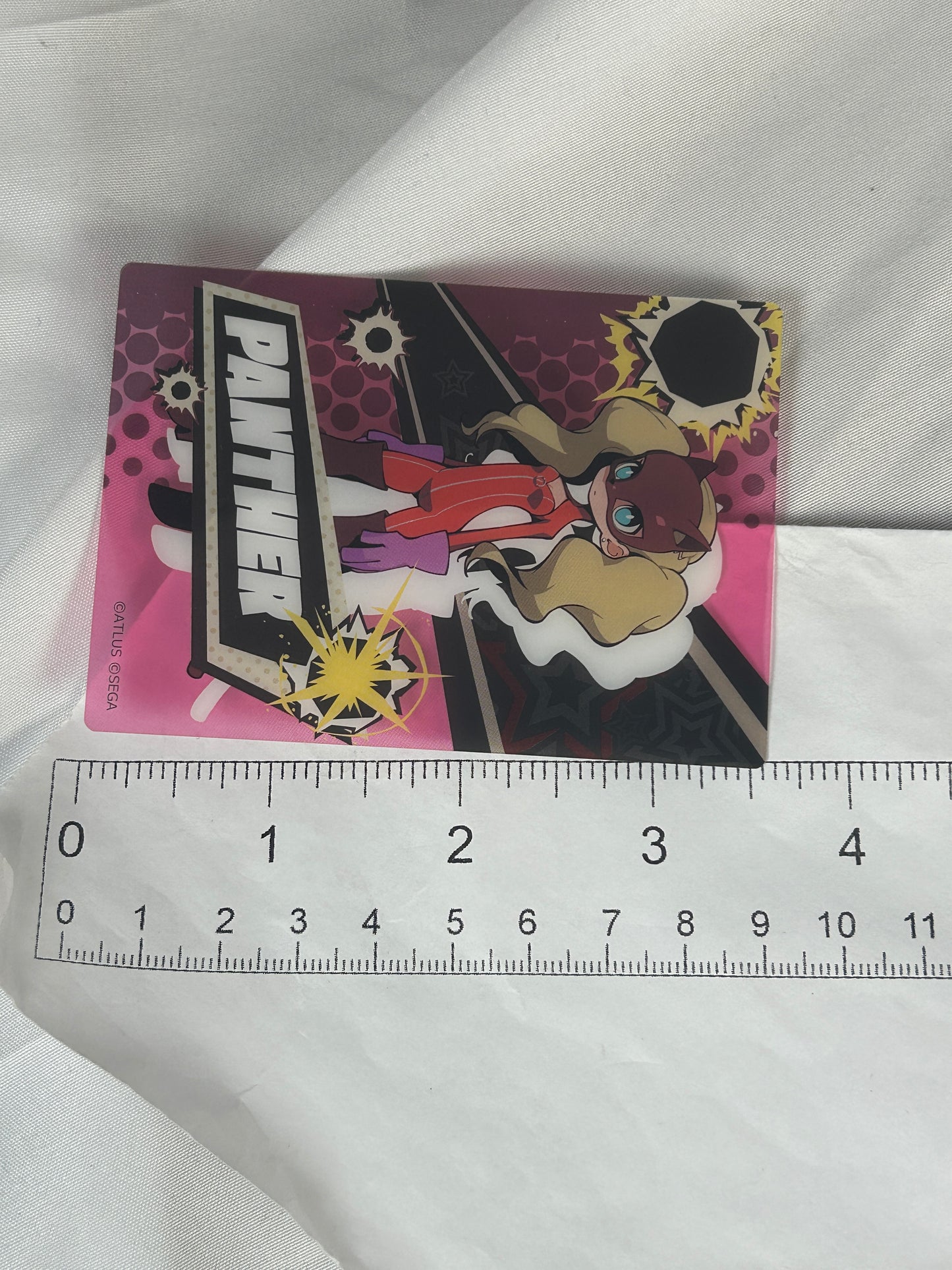Ann Takamaki Panther Character Card Persona 5 Tactica