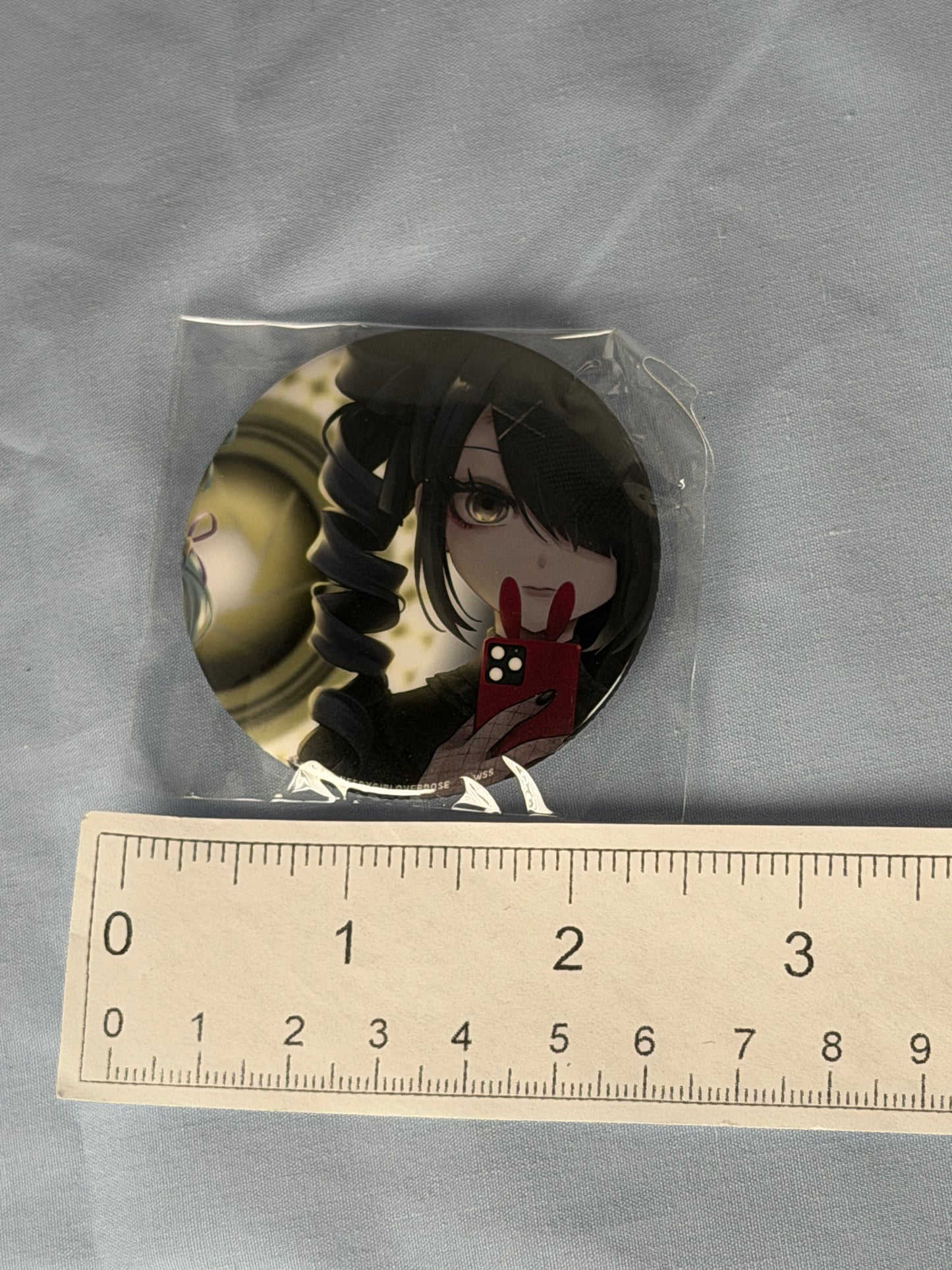 Ame-chan Button Badge Pin Needy Streamer Overload Nidiga Exhibition 4