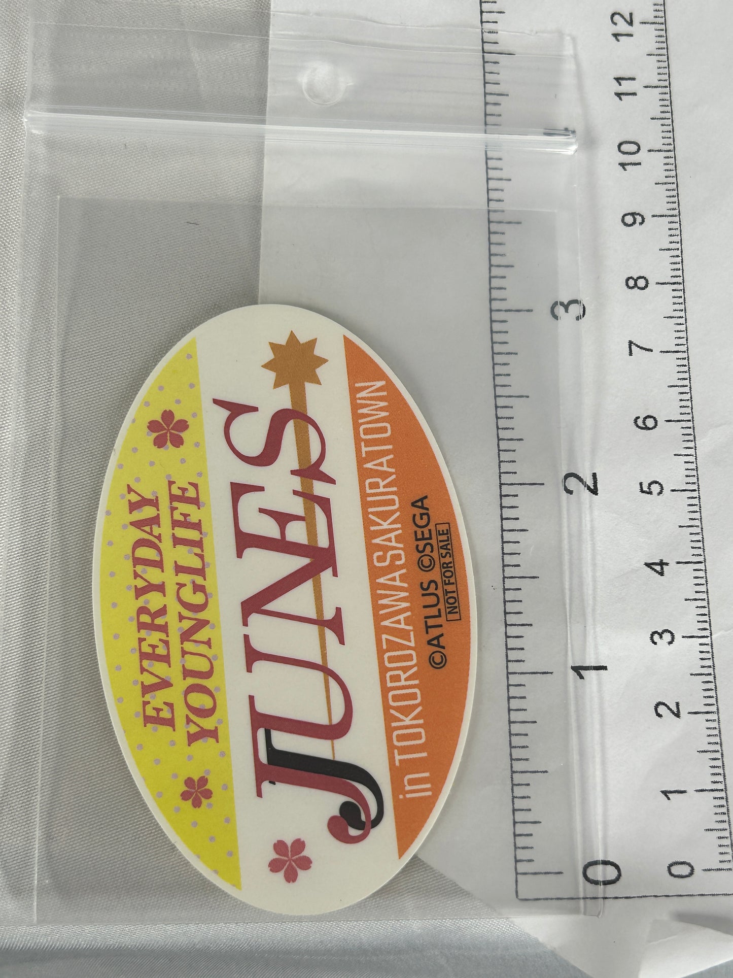 Junes Promotional Sticker Persona 4 The Animation in Tokorozawa Sakuratown