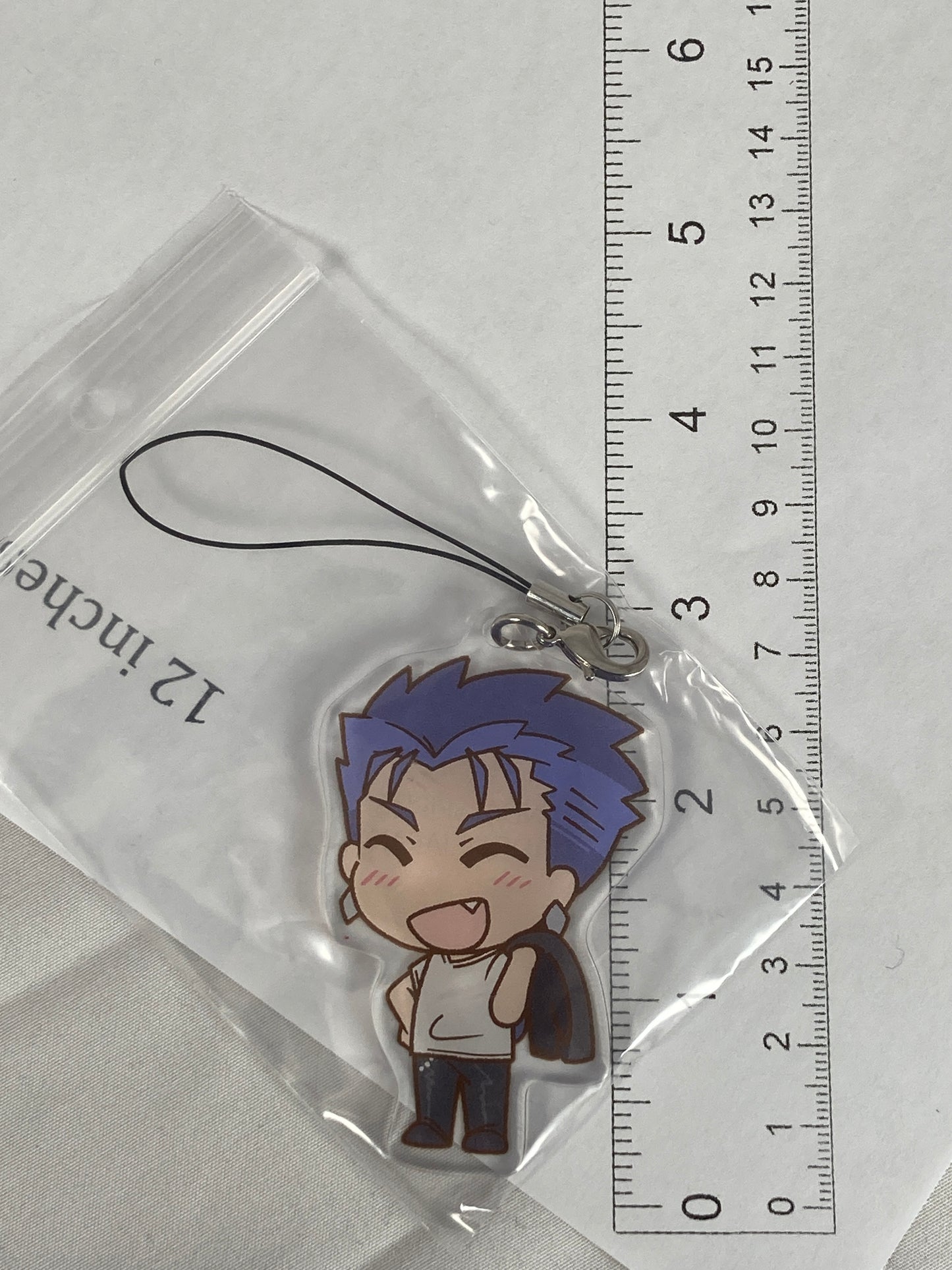 Cu Chulainn Lancer Acrylic Keychain Todays Menu Emiya Family Fate Stay Night