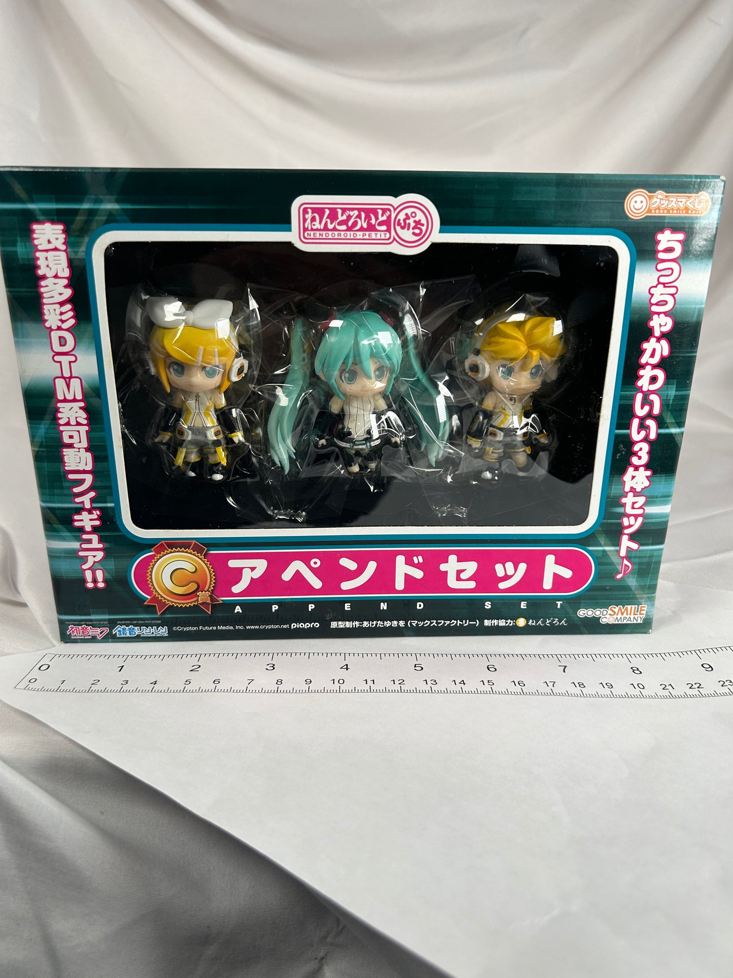 Hatsune Miku Rin Len Append Petite Nendoroid Figure Vocaloid Goodsmilecompany