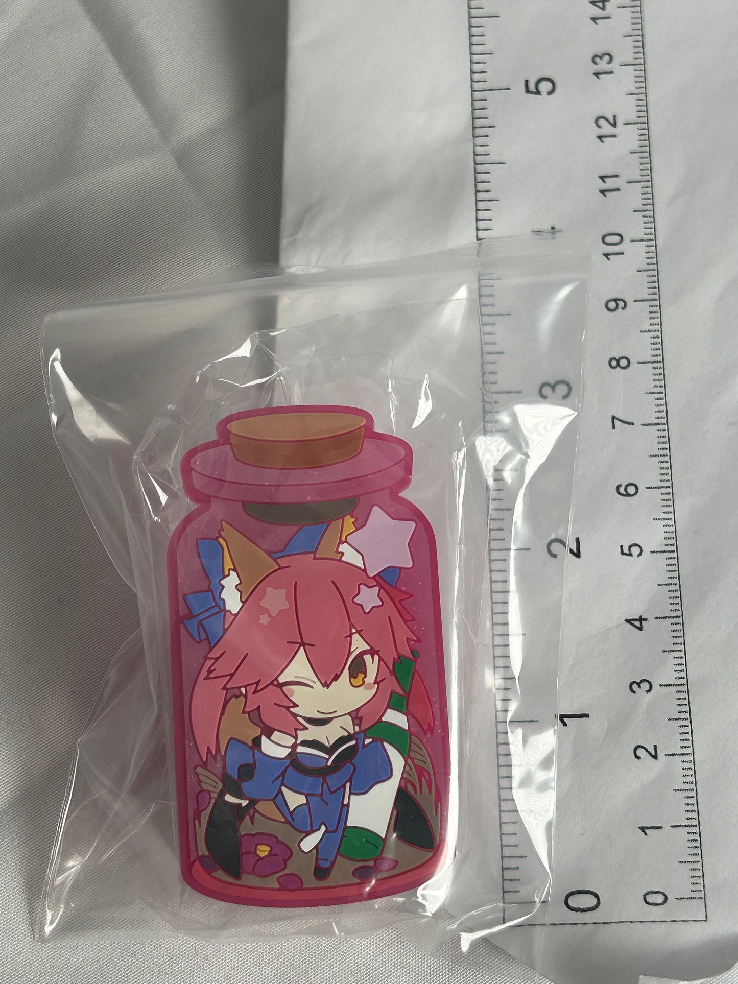 Charatoria Tamamo-no-Mae Caster Rubber Clip Fate Grand Order