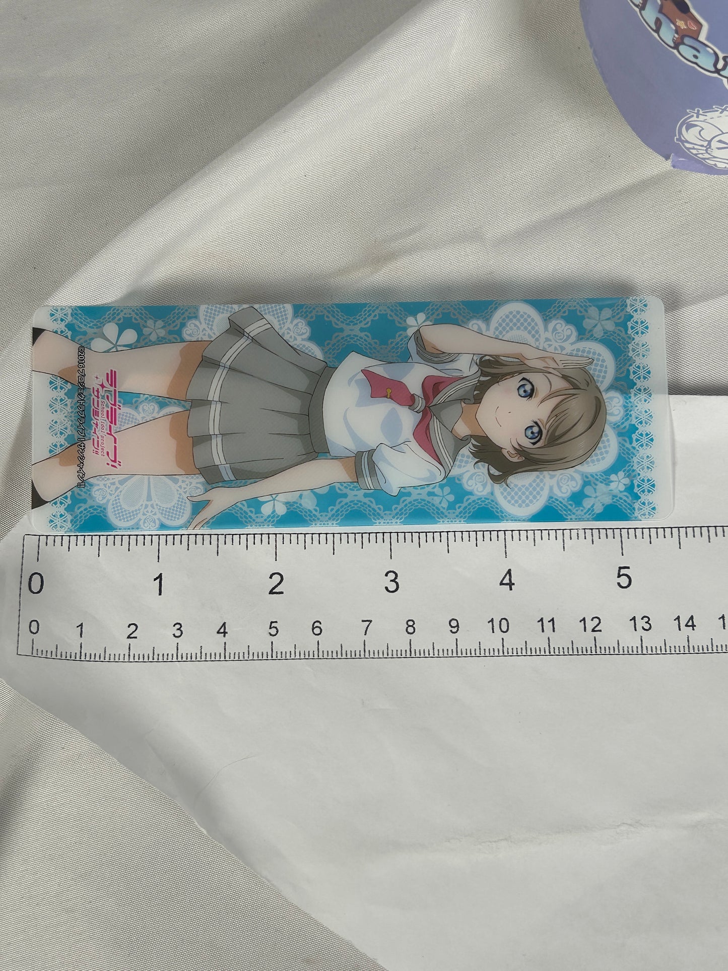You Watanabe Aim To Shine Plastic Bookmark Love Live Aqours Sunshine
