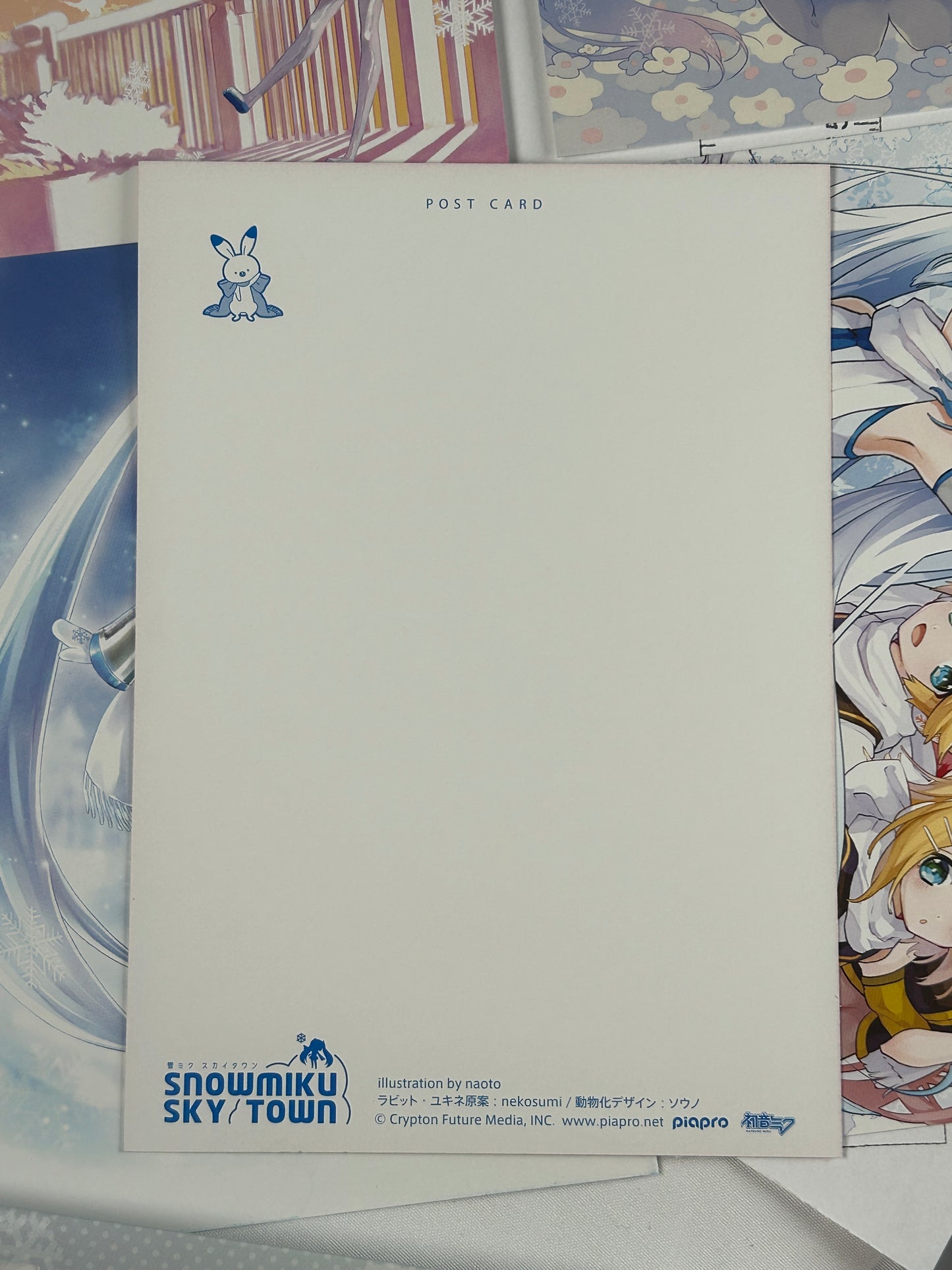 Snow Hatsune Miku Postcard Set Crypton Future Media Vocaloid