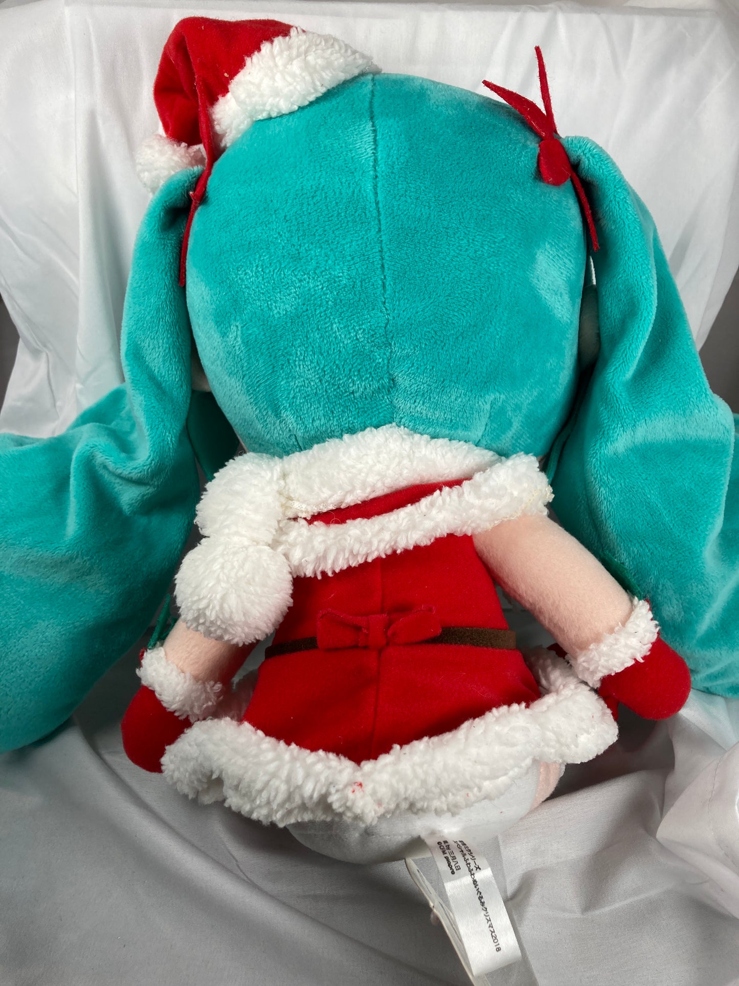 Hatsune Miku Christmas 2018 Ver. Fuwa Fuwa Prize Plush SEGA
