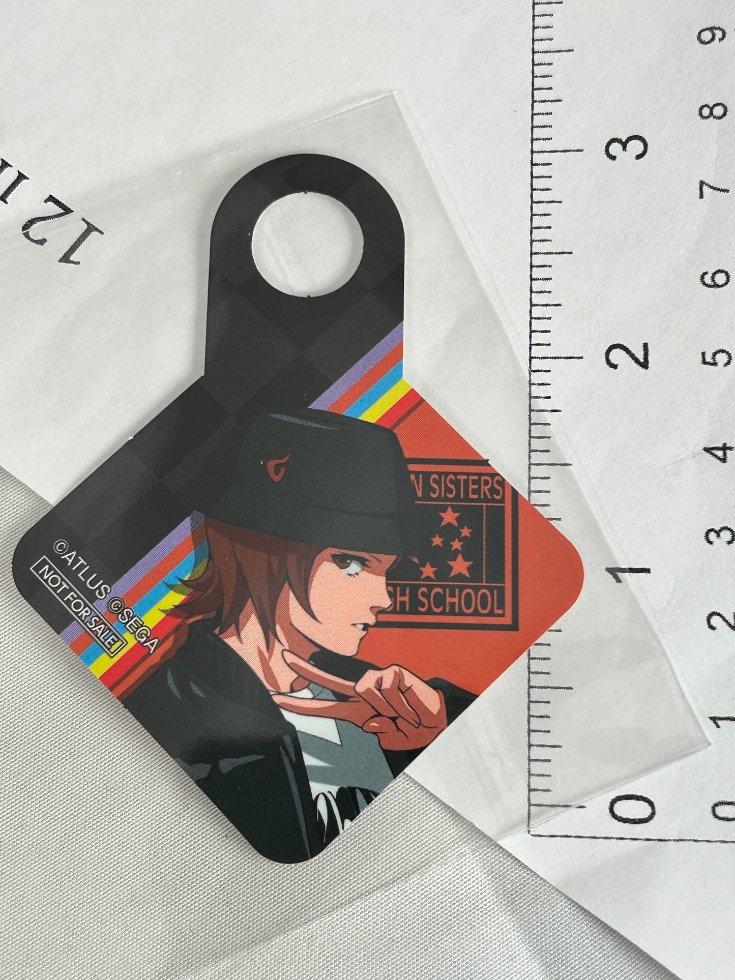 Tatsuya Suou Paper Tag Persona 25th Anniversary