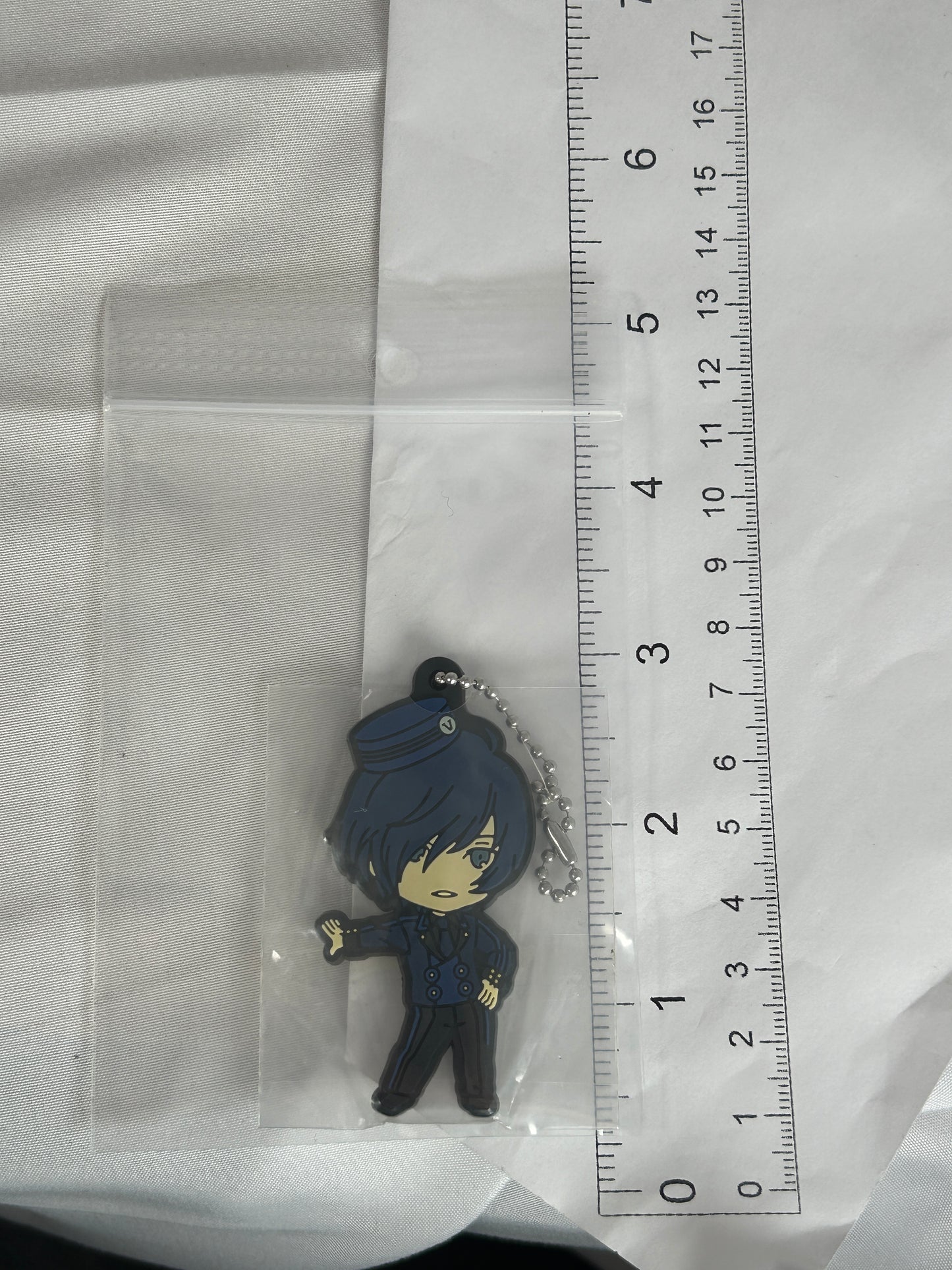 Makoto Yuki Velvet Room Nendoroid Plus Keychain Persona 3 Dancing in Moonlight