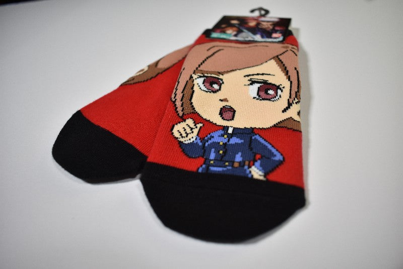 Jujitsu Kaizen Chibi 8 bit Socks Avail Collection