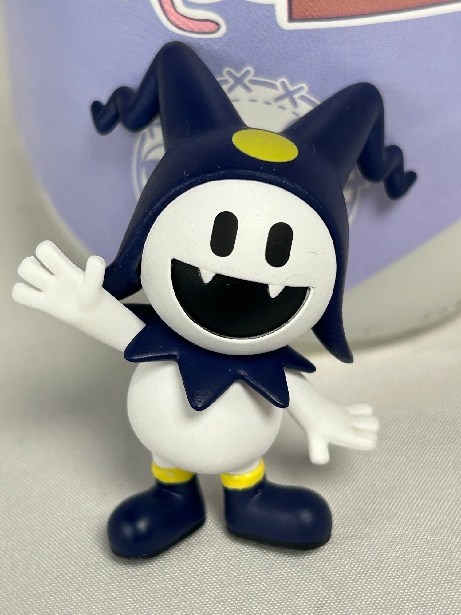 Jack Frost Minifigure waving and smiling for the Persona series figure collection page 