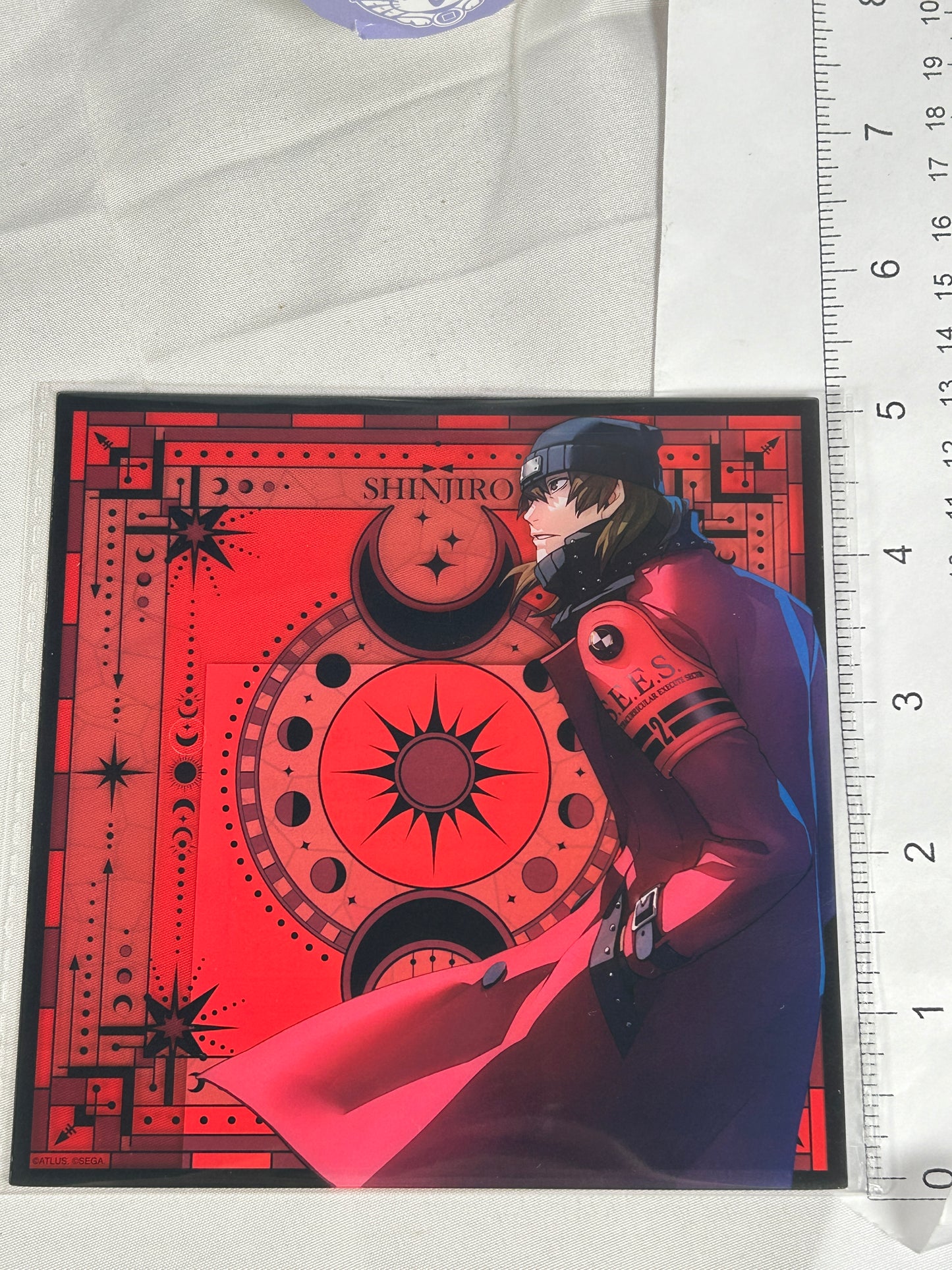 Shinjiro Aragaki Clear Plastic Display Persona 3 Reload Good Smile Lottery C Prize