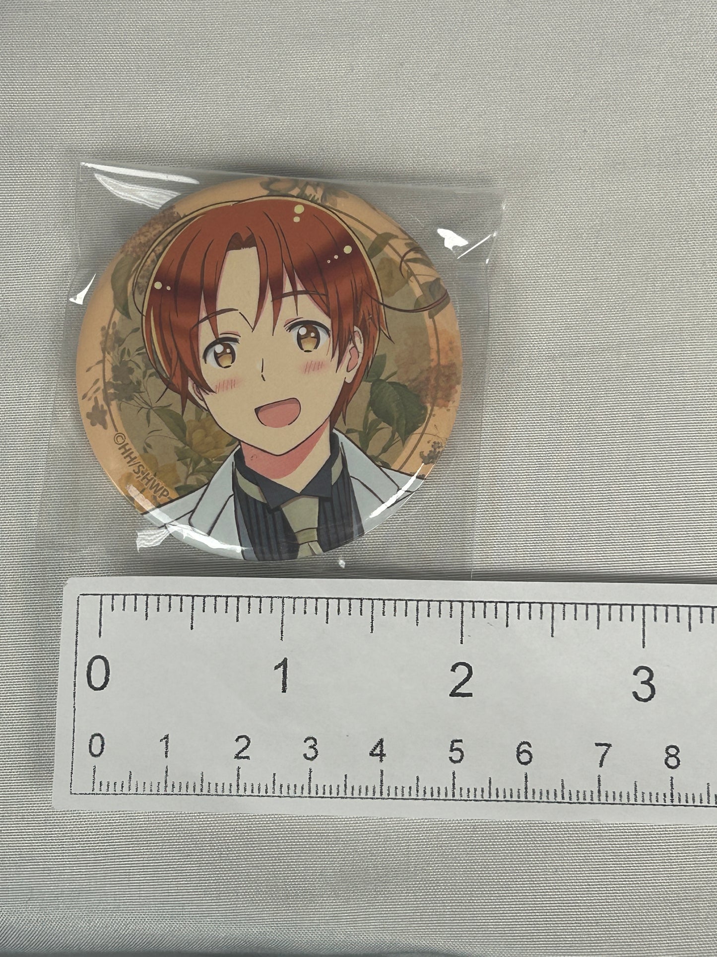 Italy Butler Can Badge Pin Hetalia World Stars arma bianca