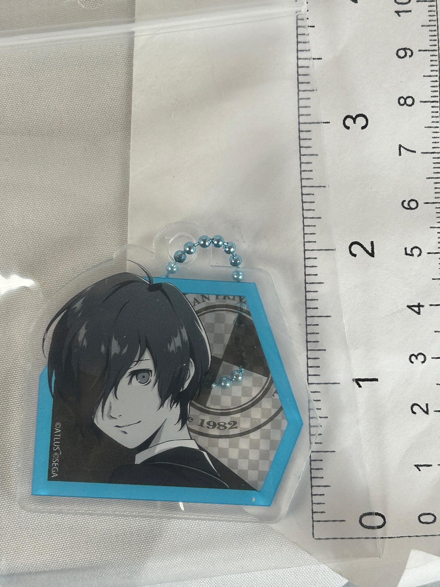 Makoto Yuki Acrylic Keychain Persona 25th Anniversary