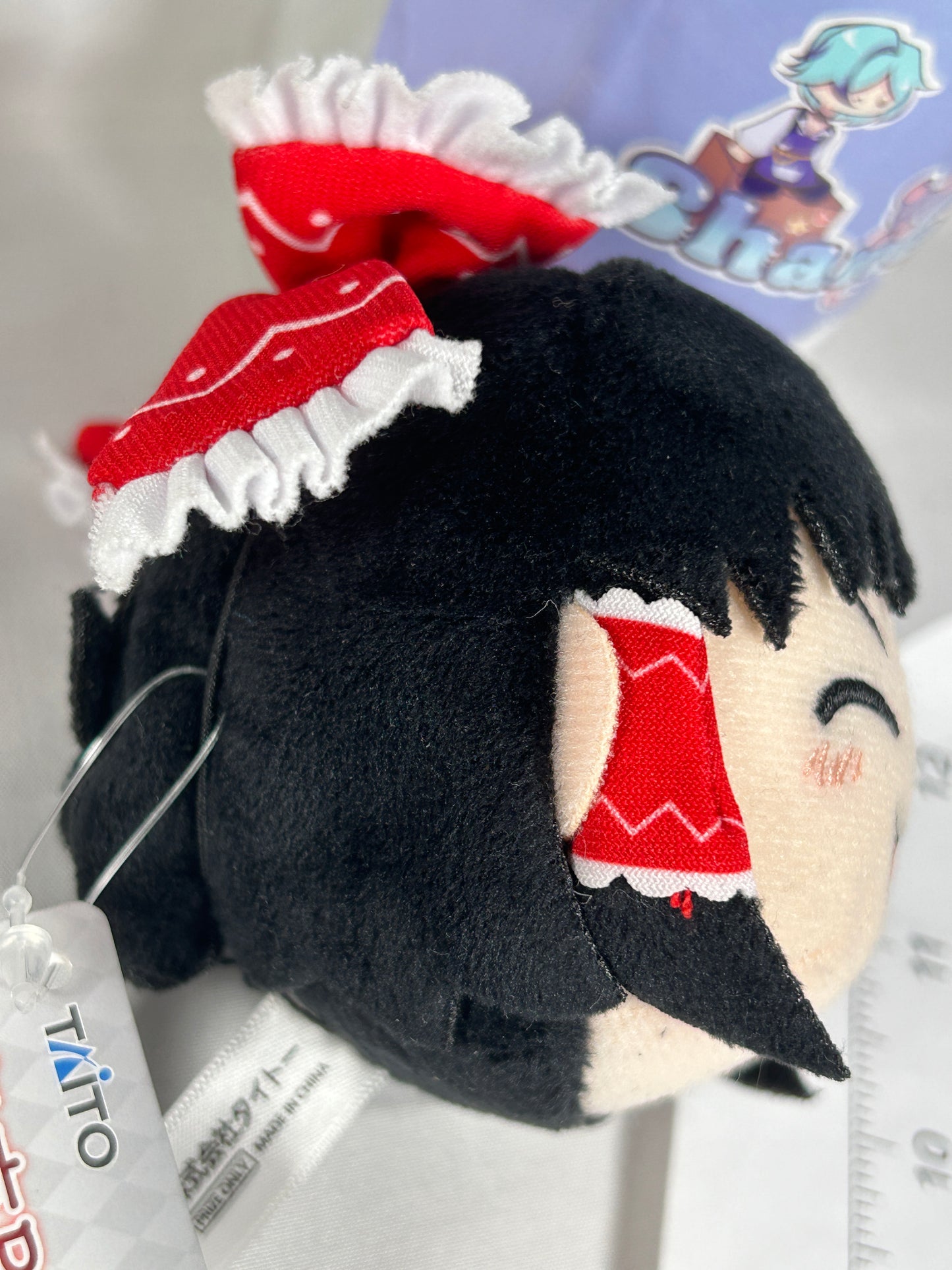 Reimu Hakurei Smiling Take it Easy! Plush Touhou Project Taito