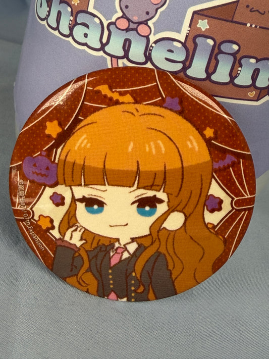 Human Beatrice Chibi Halloween Ver Can Badge Pin Umineko When They Cry