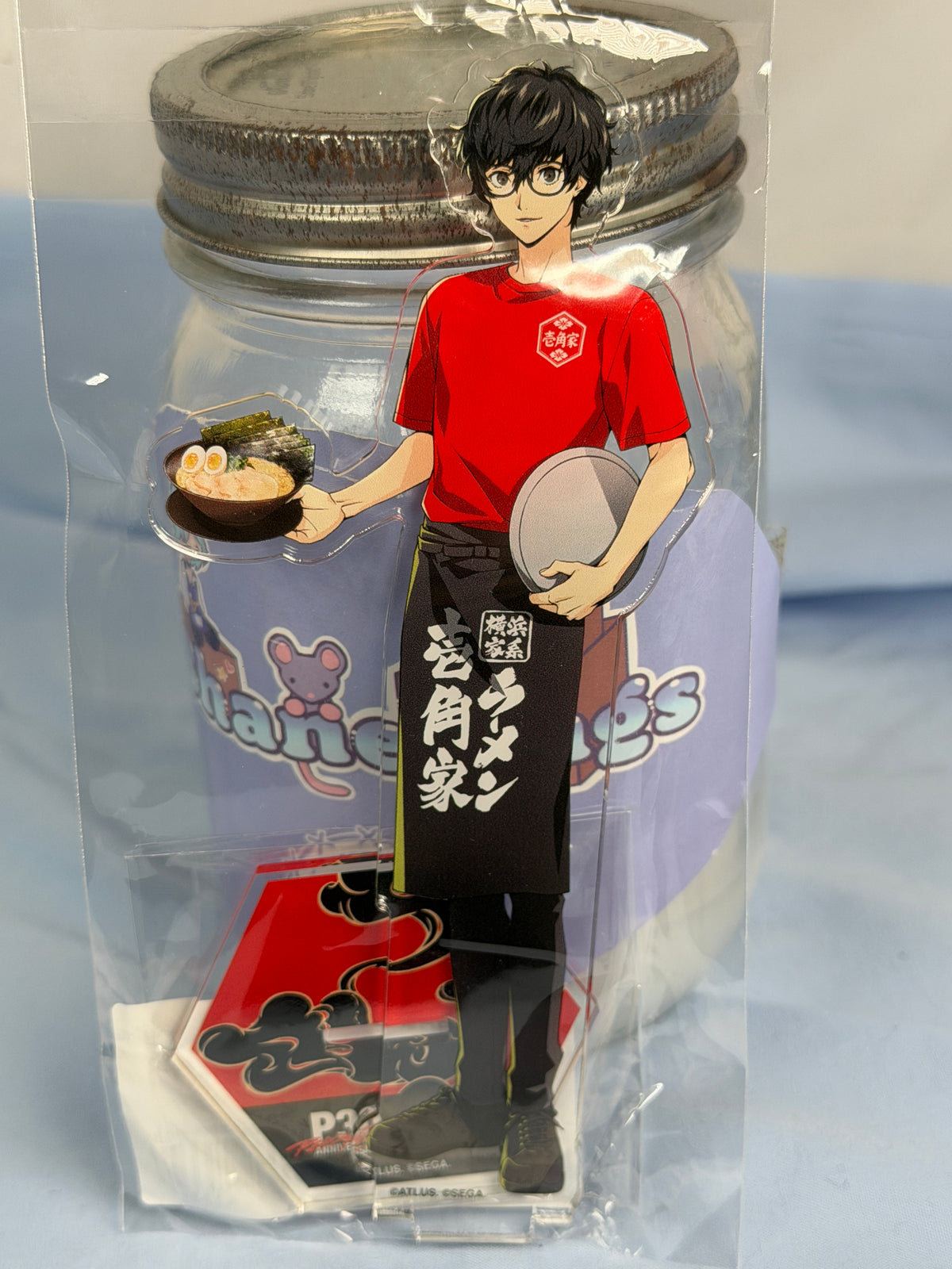 Ren Amamiya Joker Ramen Acrylic Stand Persona 5 Royal Ichikakuya Collaboration
