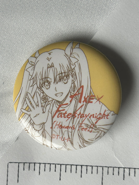 Rin Tohsaka Can Badge Fate Stay Night Heaven's Feel X Axe 2019
