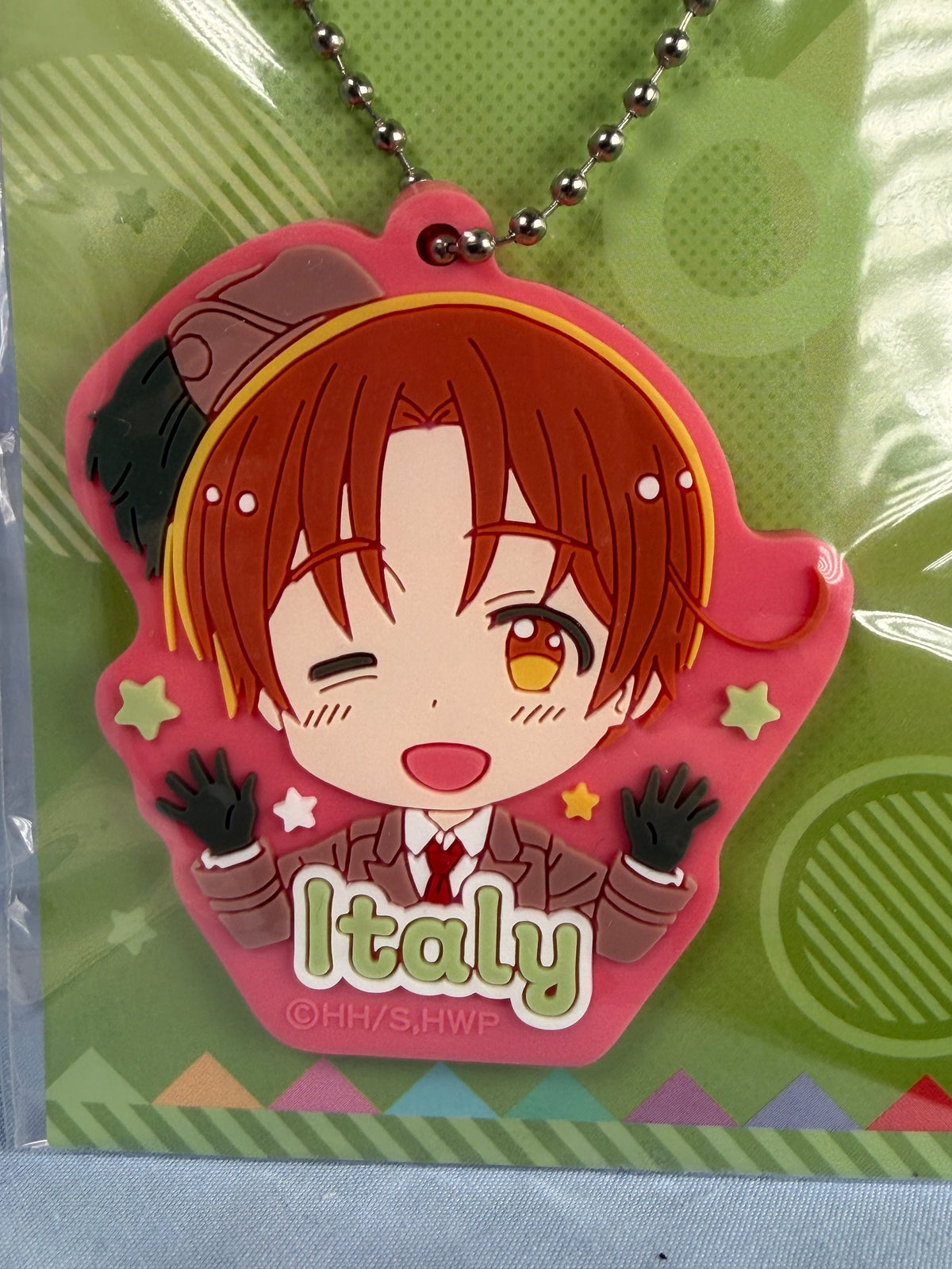 Italy Rubber Keychain Hetalia World Stars Seria Collaboration