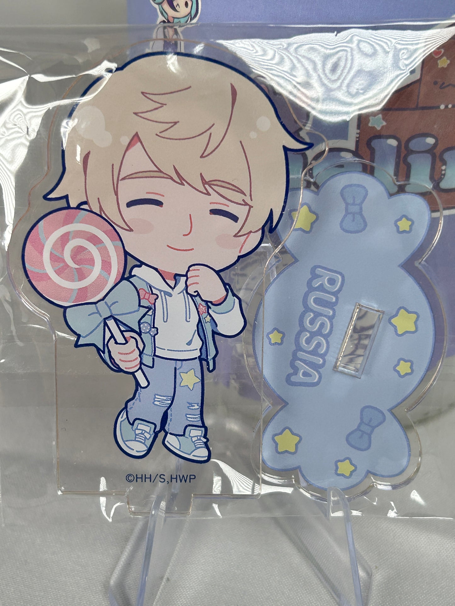 Russia Pastel Pop Candy Acrylic Stand Hetalia World Stars Mixx Garden