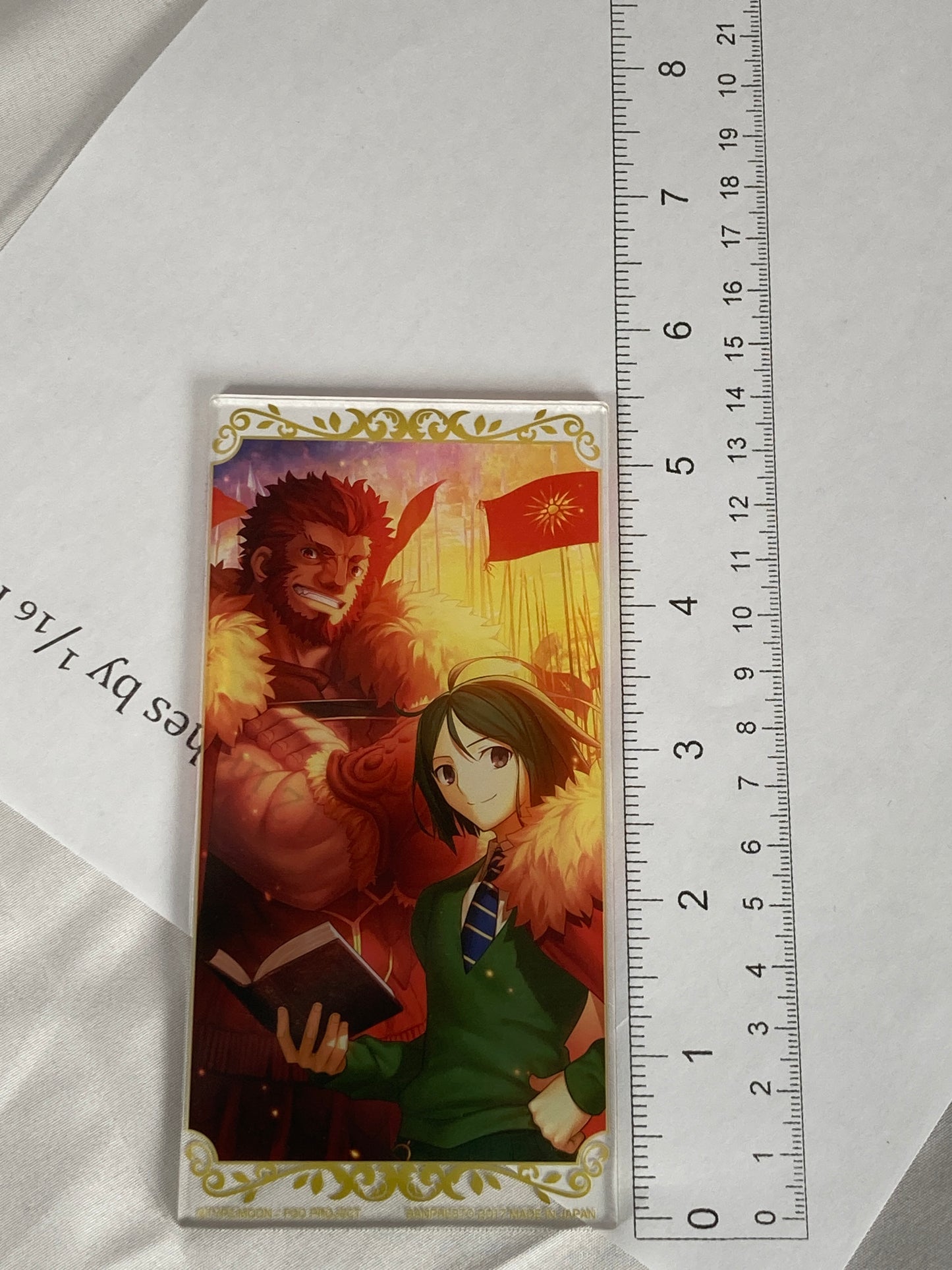 Alexander the Great Waver Velvet Acrylic Block Fate Zero