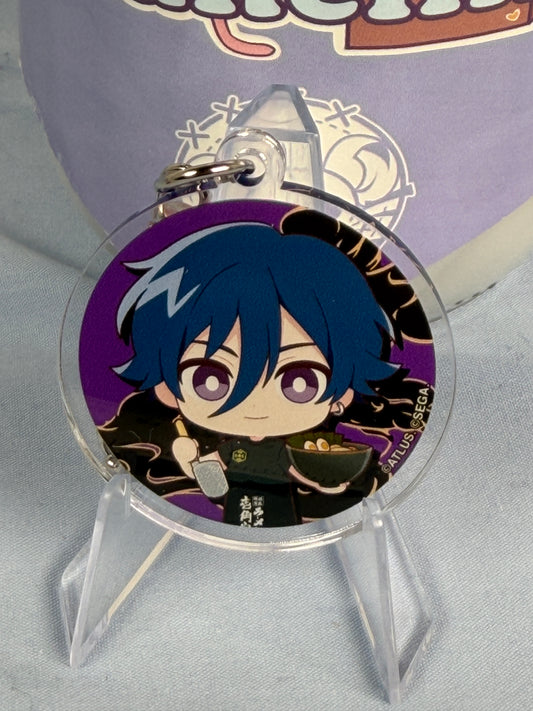 Naoya Todou Ramen Acrylic Keychain Persona 1 Ichikakuya Collaboration